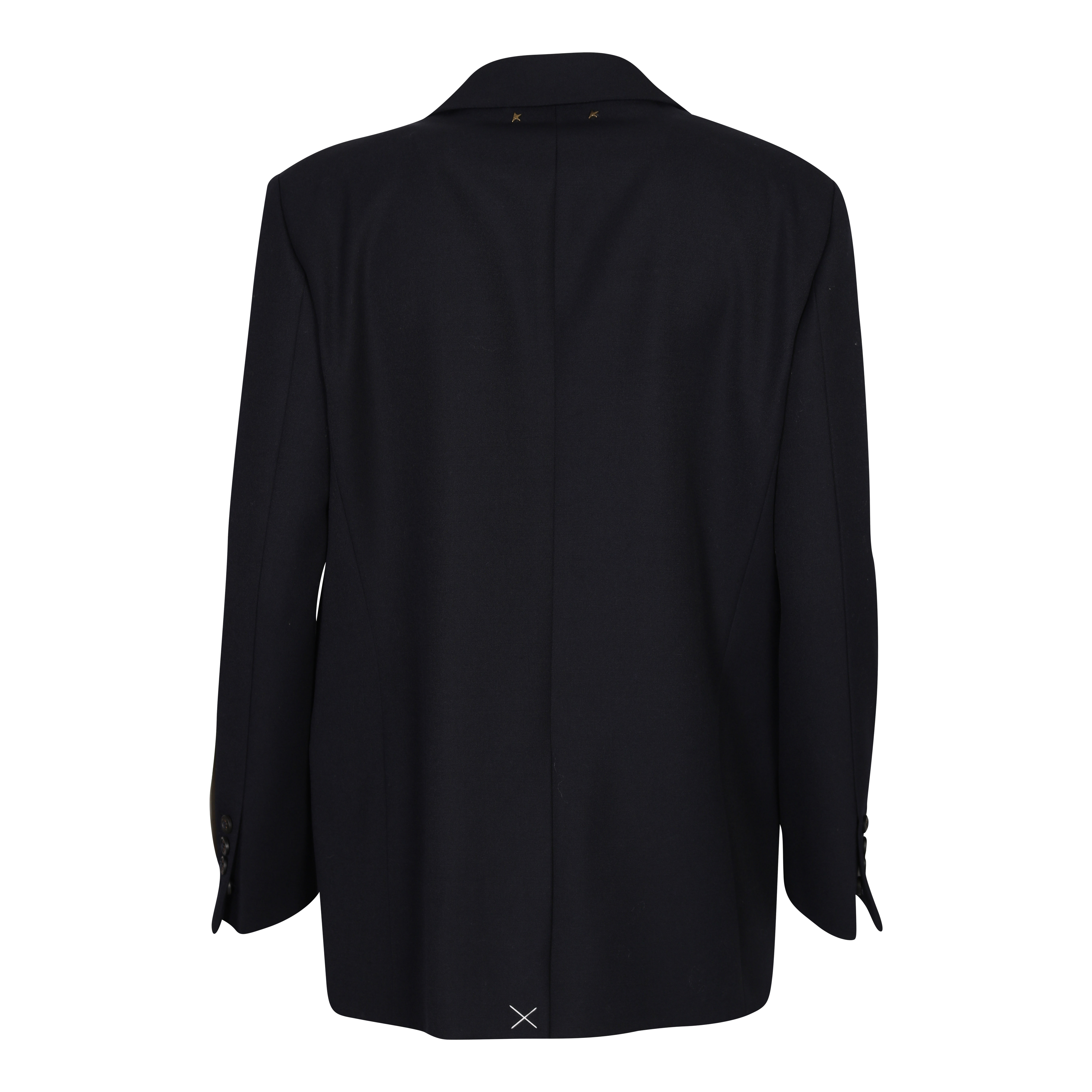 Golden Goose Tomboy Blazer Bova in Dark Navy