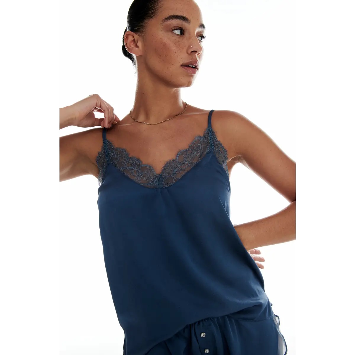 Love Stories Lynn Top Dark Blue S