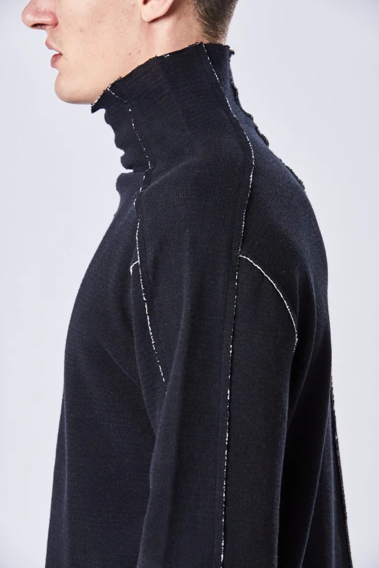 THOM KROM Heavy Cotton Oversize T-Shirt in Black