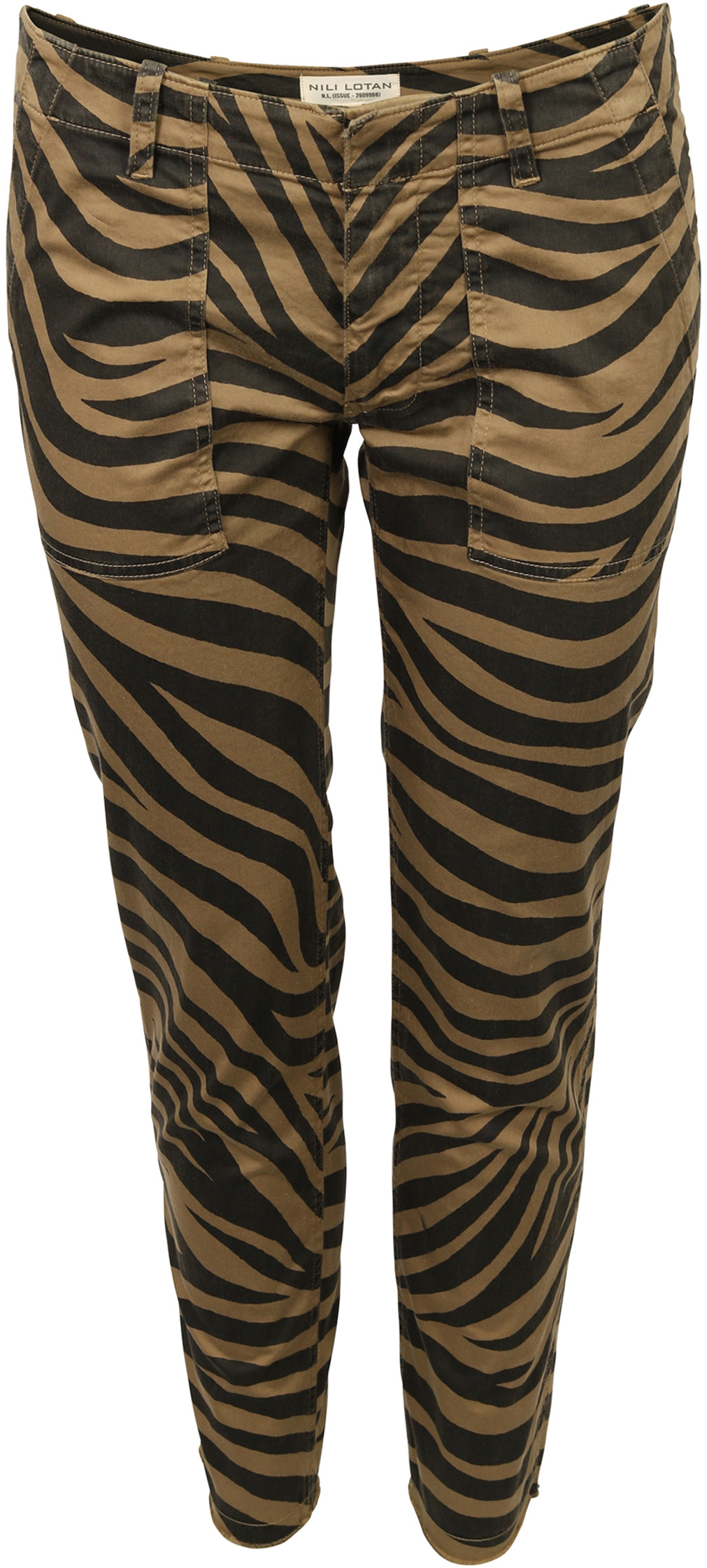Nili Lotan Pant Jenna Tiger Print