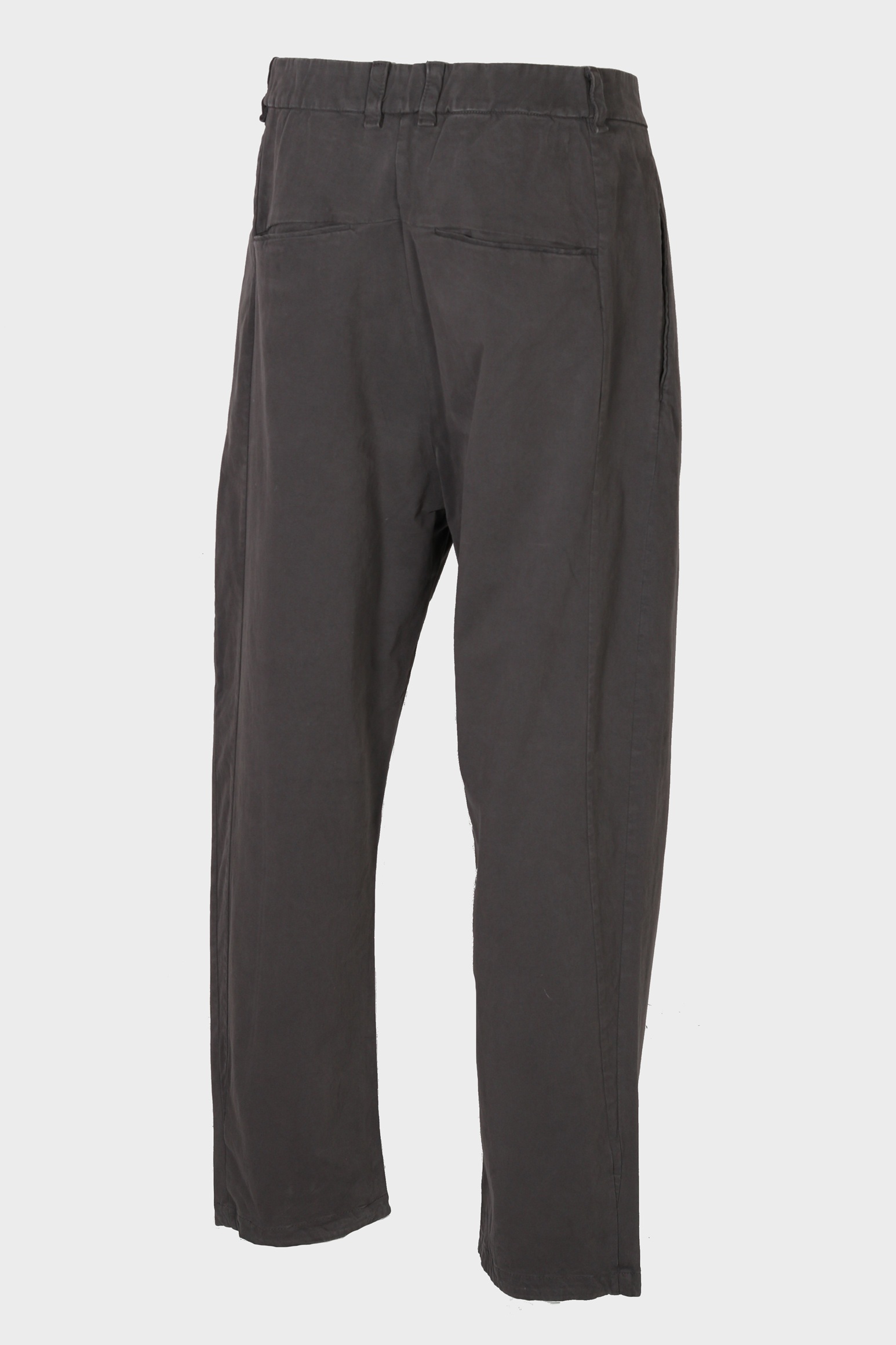 TRANSIT UOMO Cotton Stretch Pant in Brown