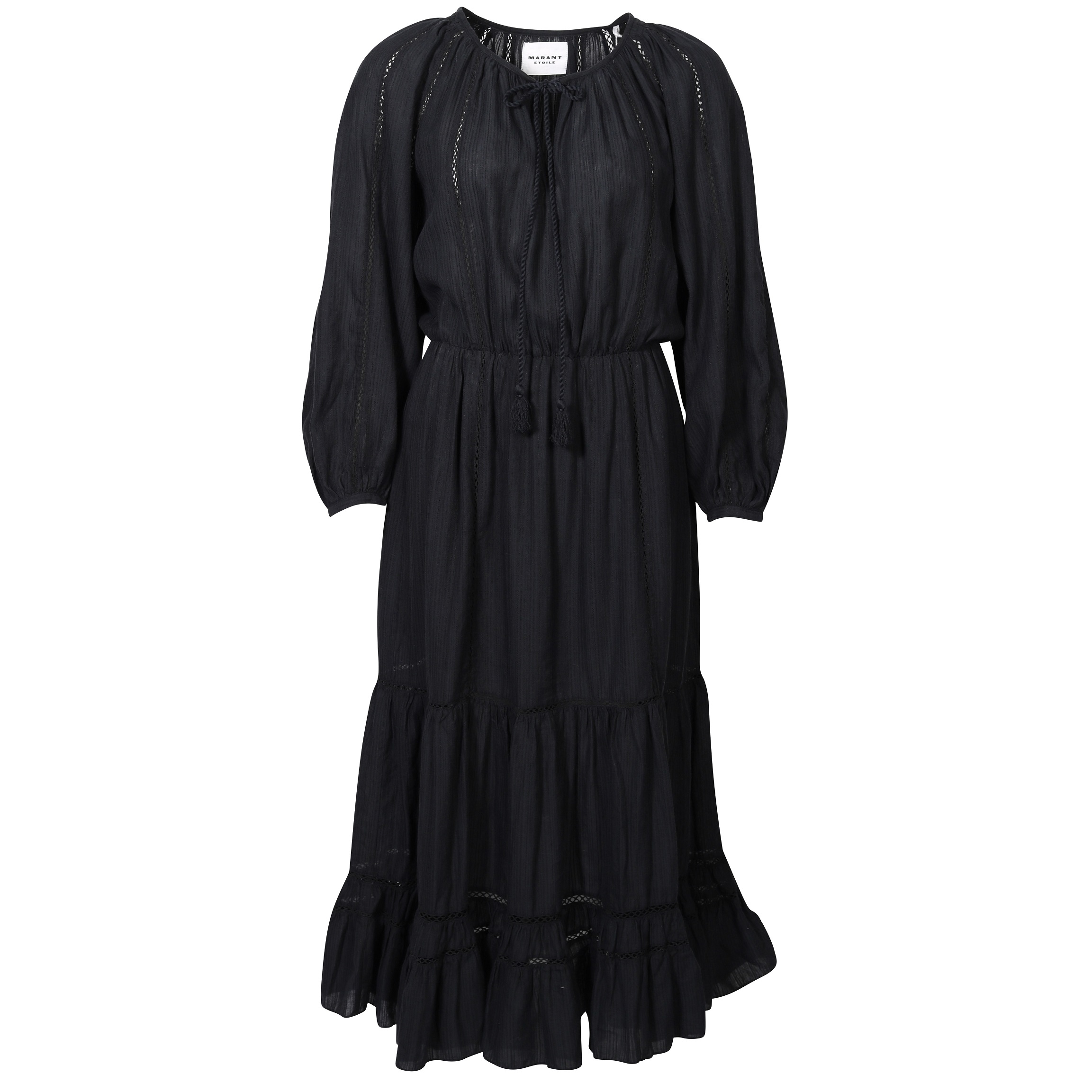 Isabel Marant Étoile Latifa Dress in Faded Black FR 36 / DE 34