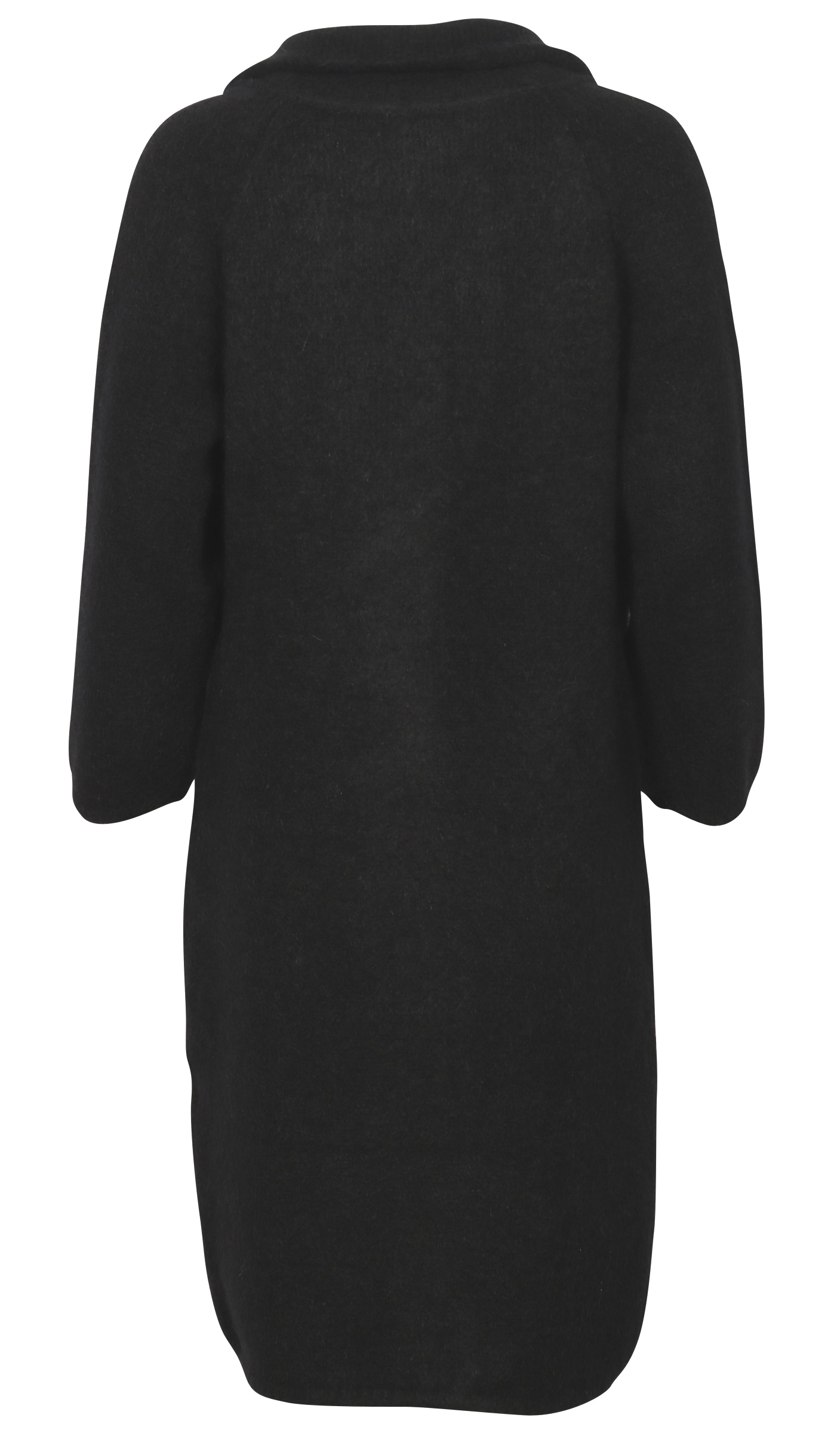 Chiara Bertani Knit Coat Black