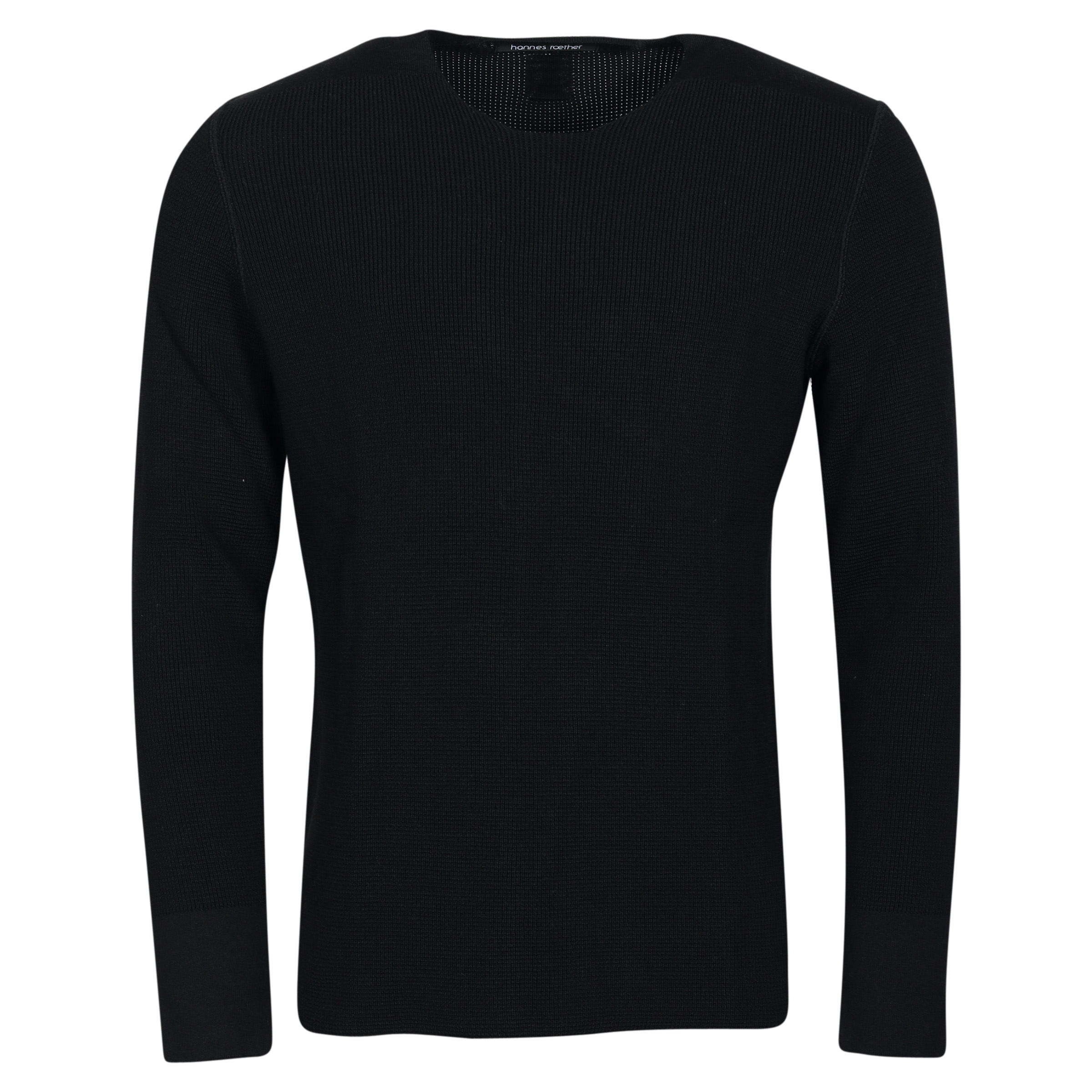 Hannes Roether Knit Sweater in Black