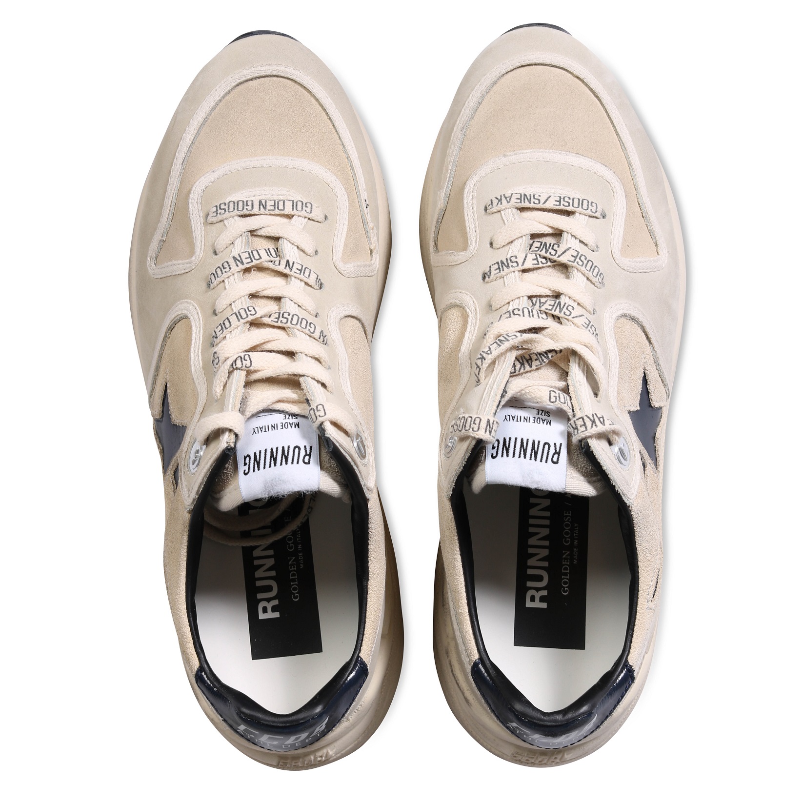 GOLDEN GOOSE Sneaker Running in Sand 40