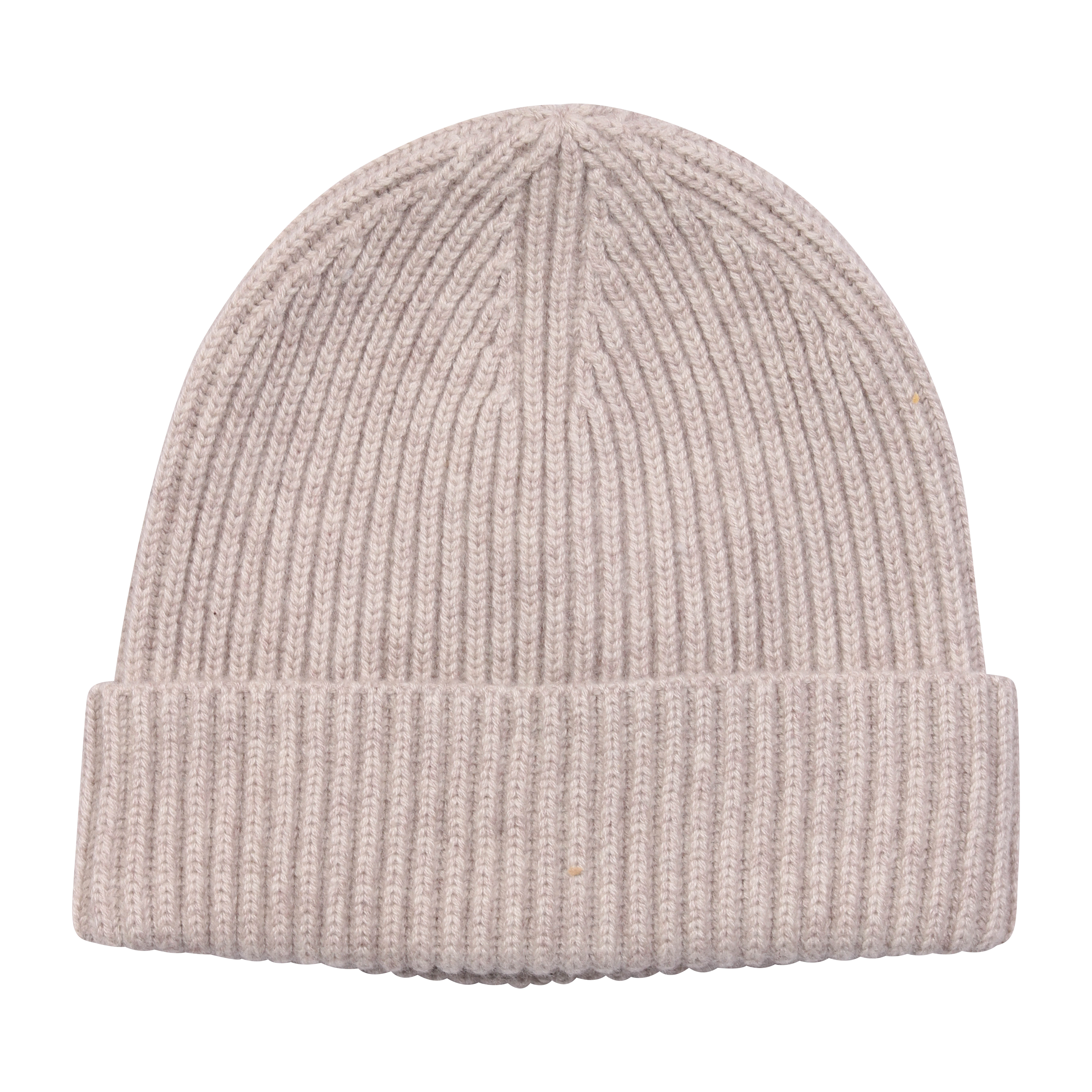 Flona Cashmere Cap in Beige Melange