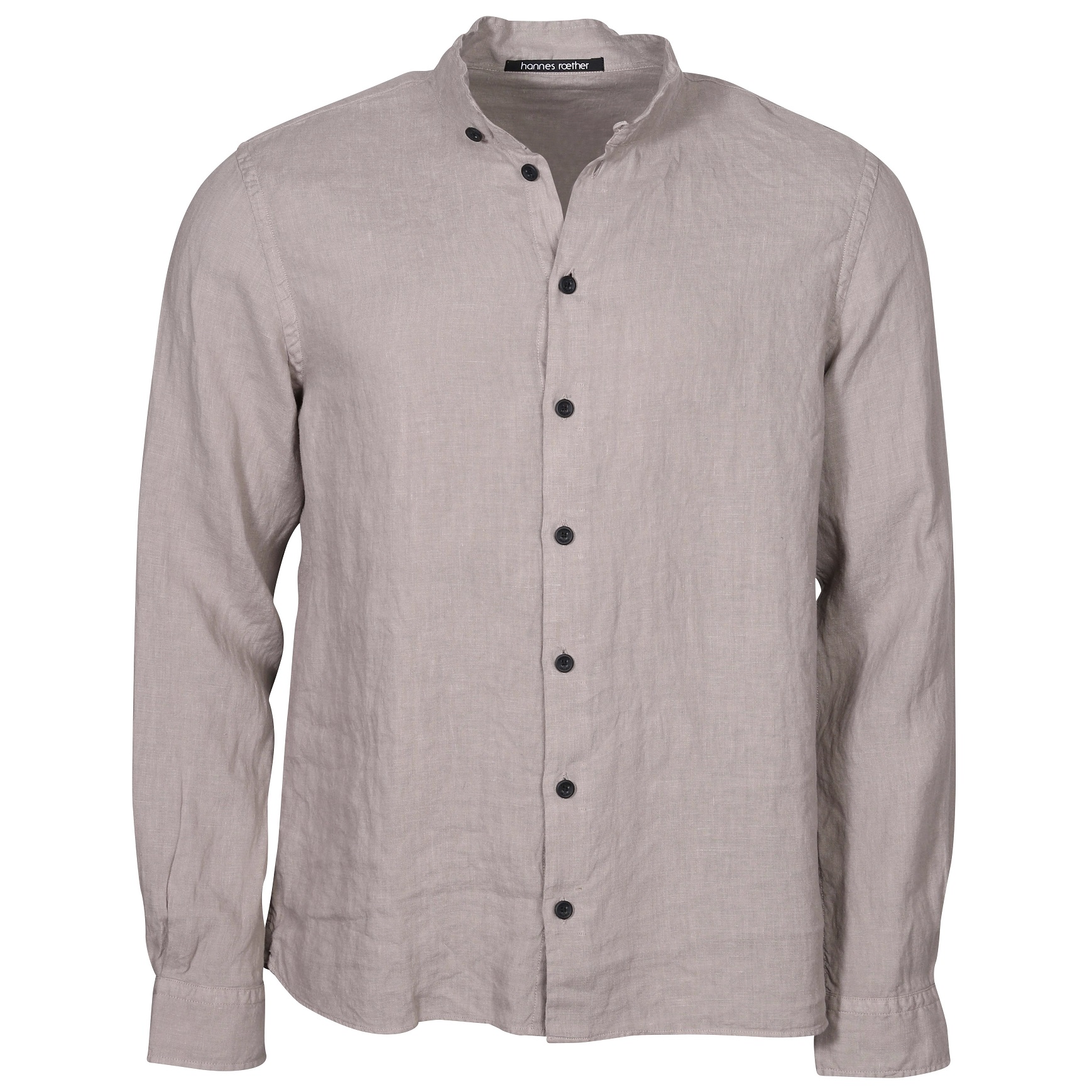 HANNES ROETHER Linen Shirt in Mesh XXL