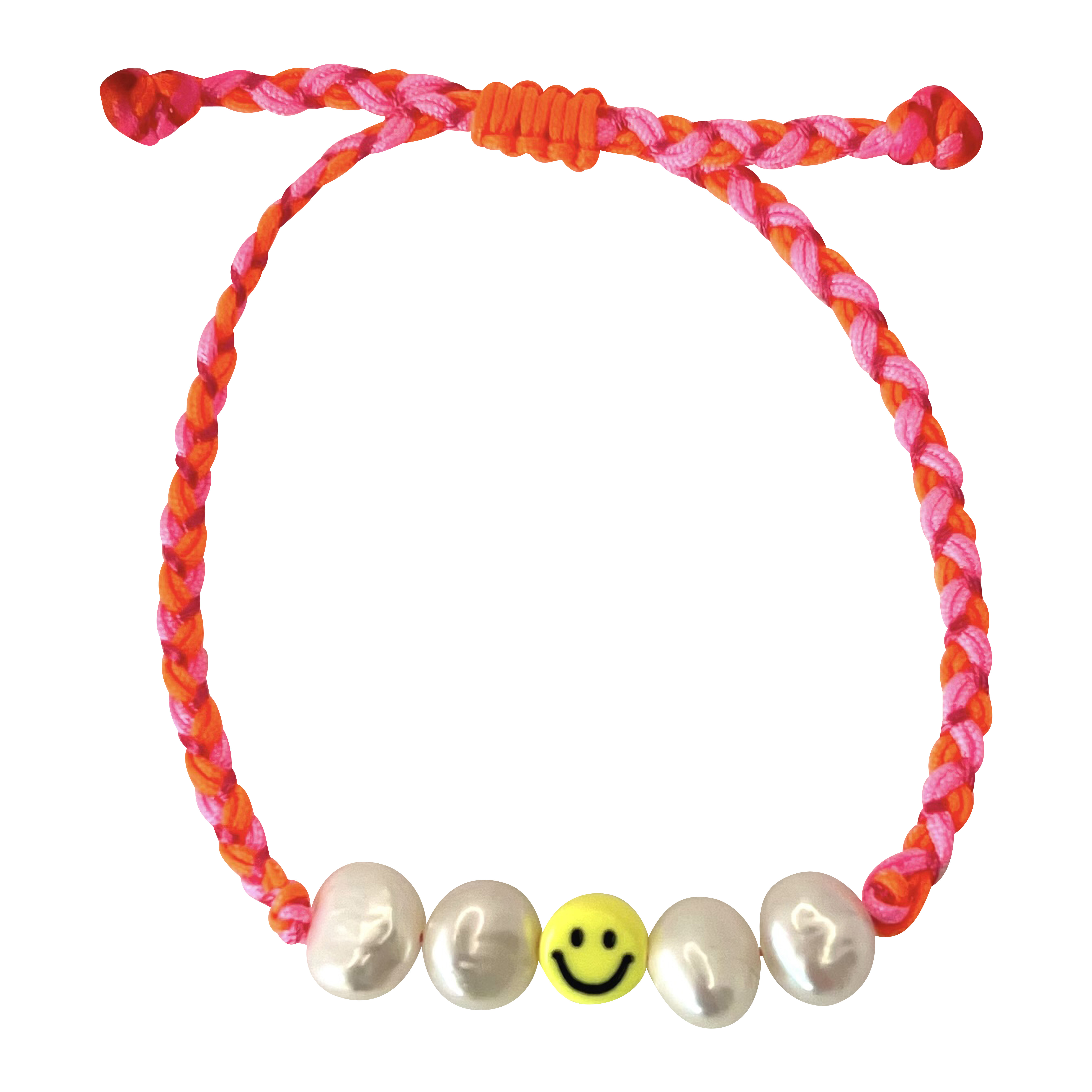 anna rosa liesenfeld Bracelet WILMA  in Pink/Orange