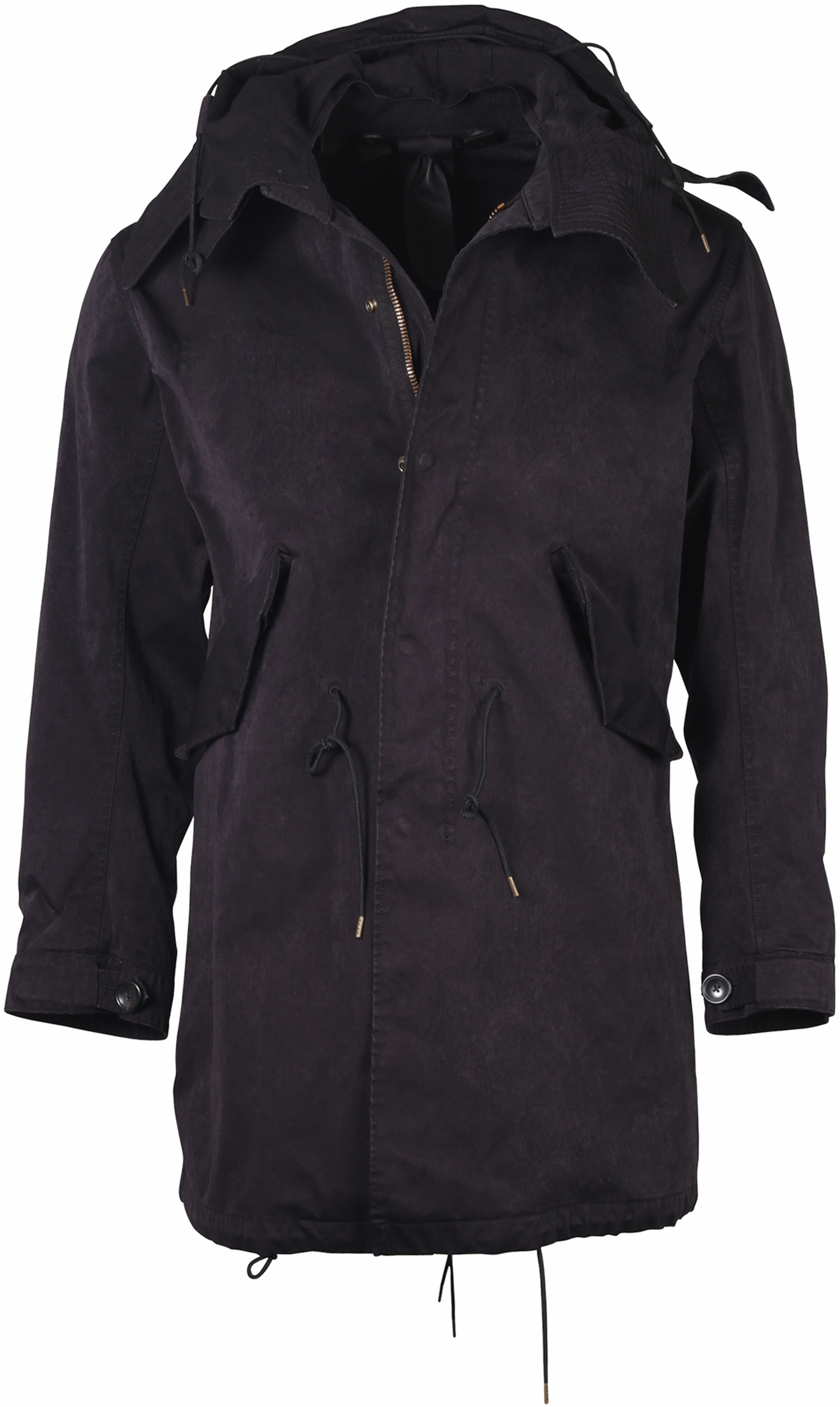 Ten C Hooded Military Parka Navy