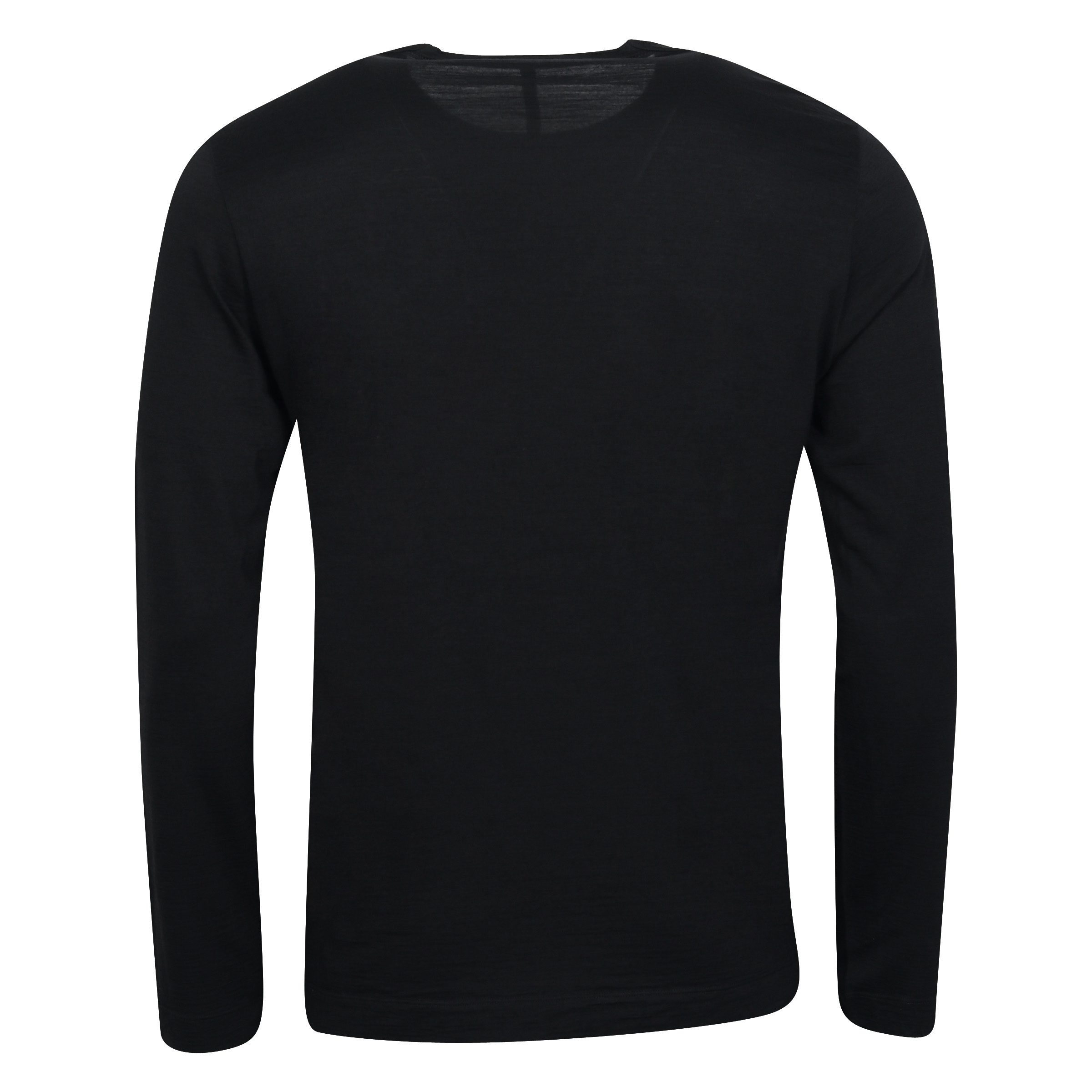 Hannes Roether Knit V-Neck Sweater in Dark Navy