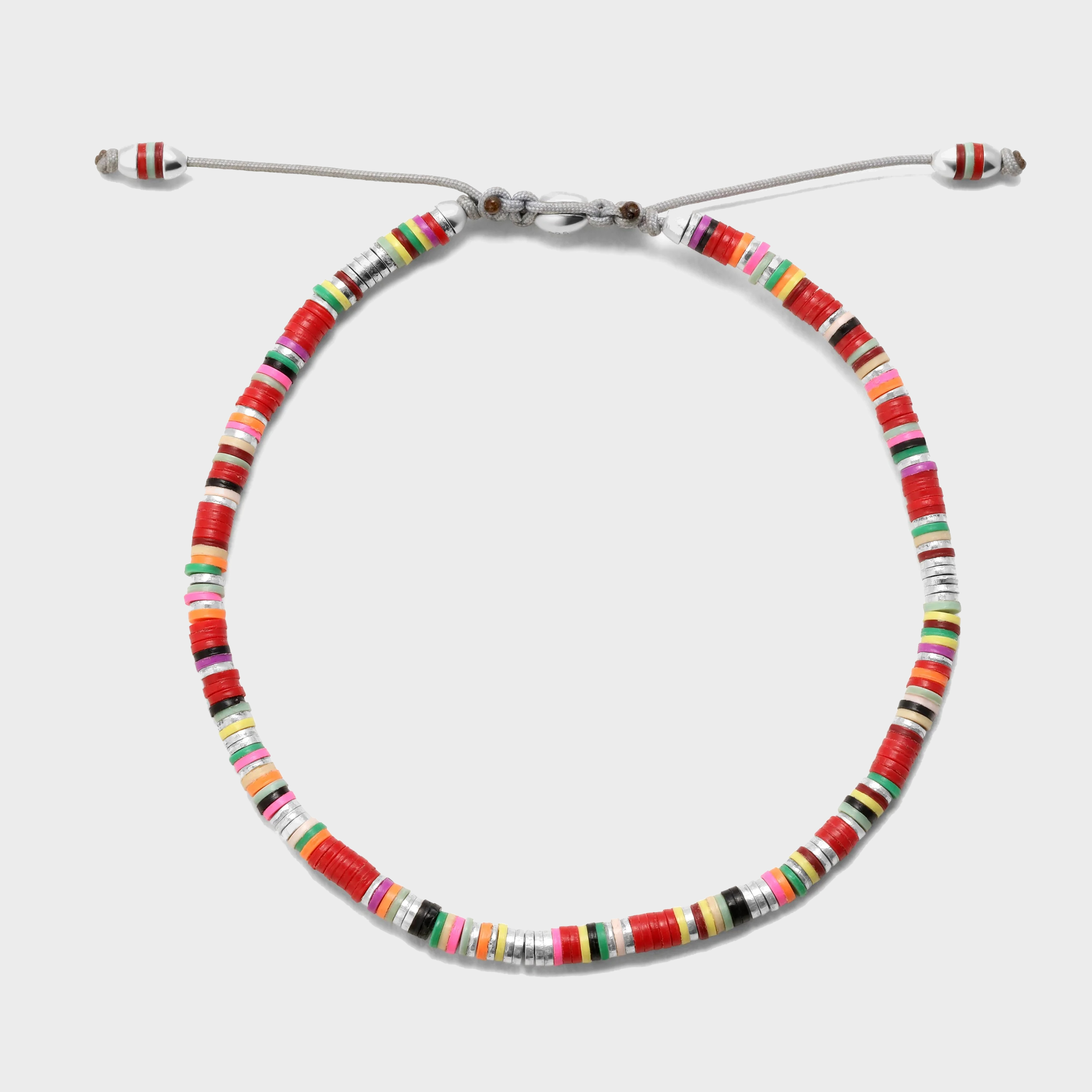 MAOR Mini Malli Bracelet in Red Mix