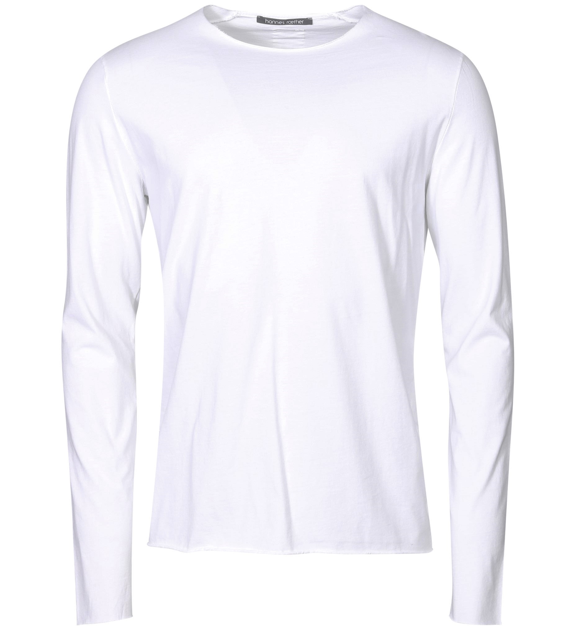 HANNES ROETHER Longsleeve in White 3XL