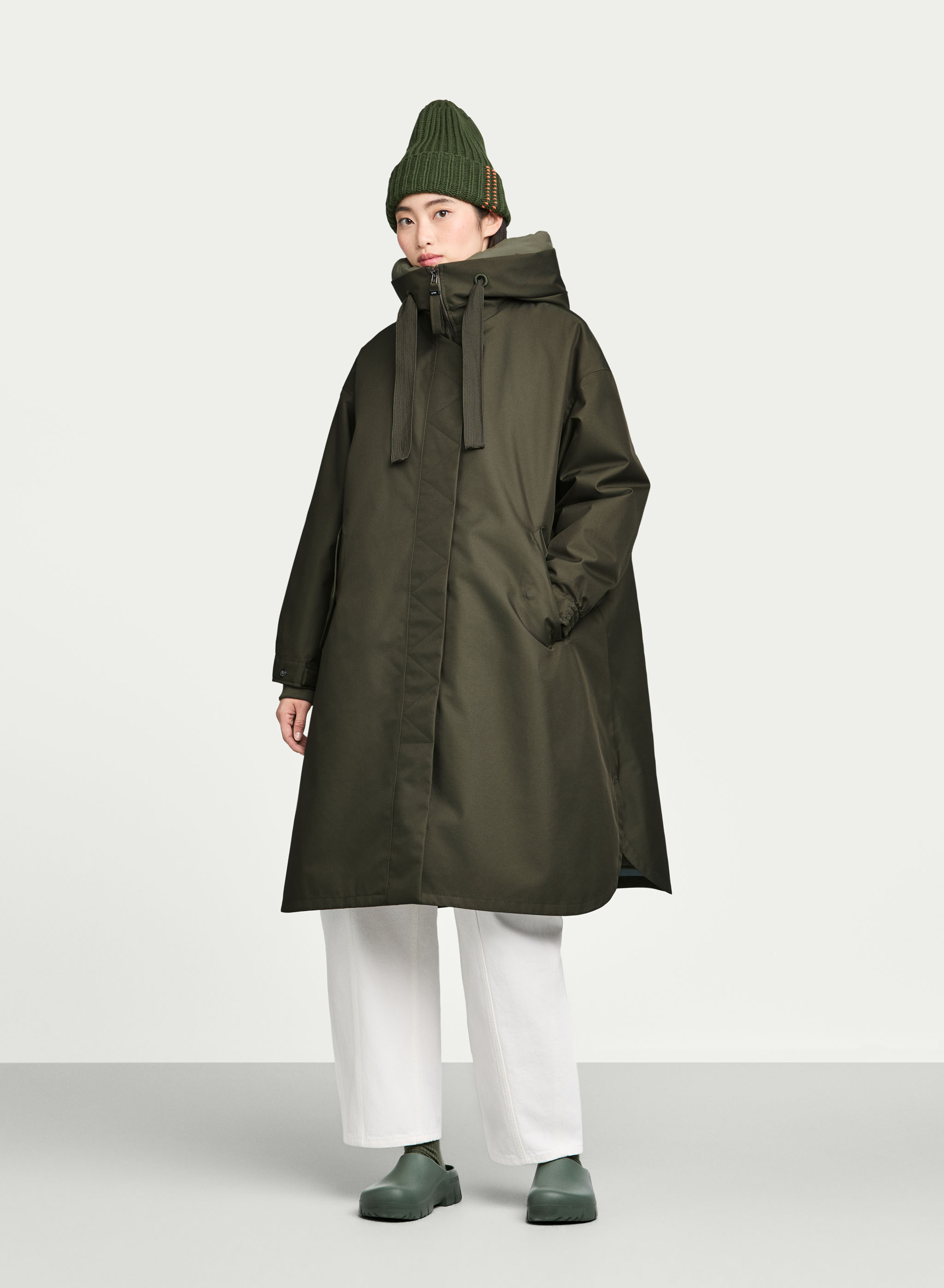 G-LAB Akira Parka in Emerald Green