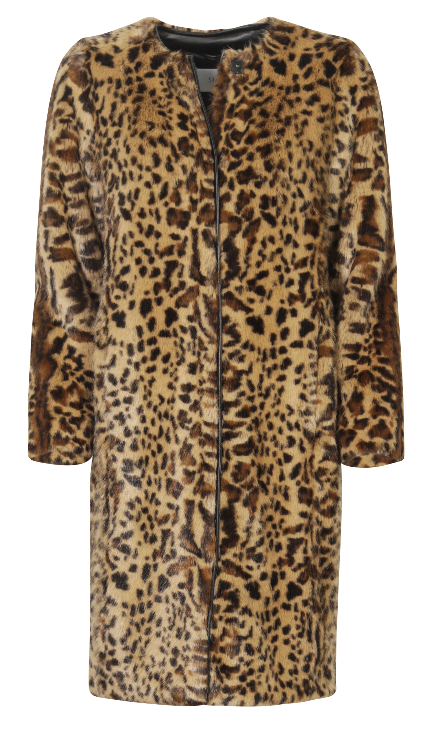 STAND Fake Fur Mantel Leo 40