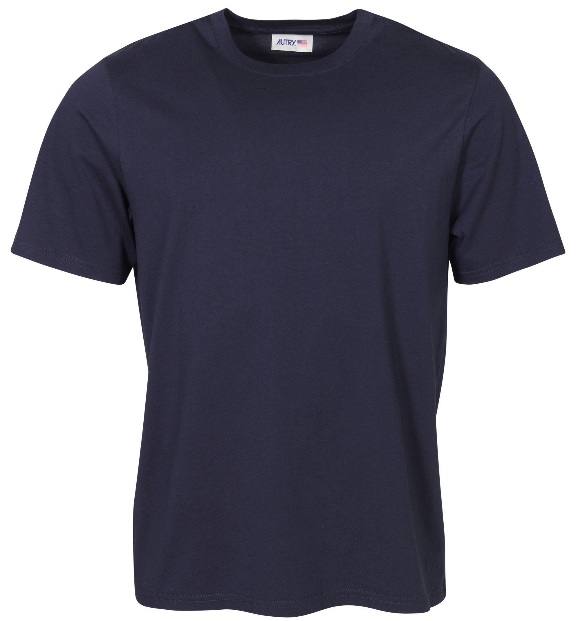 AUTRY ACTION PEOPLE Basic T-Shirt in Navy