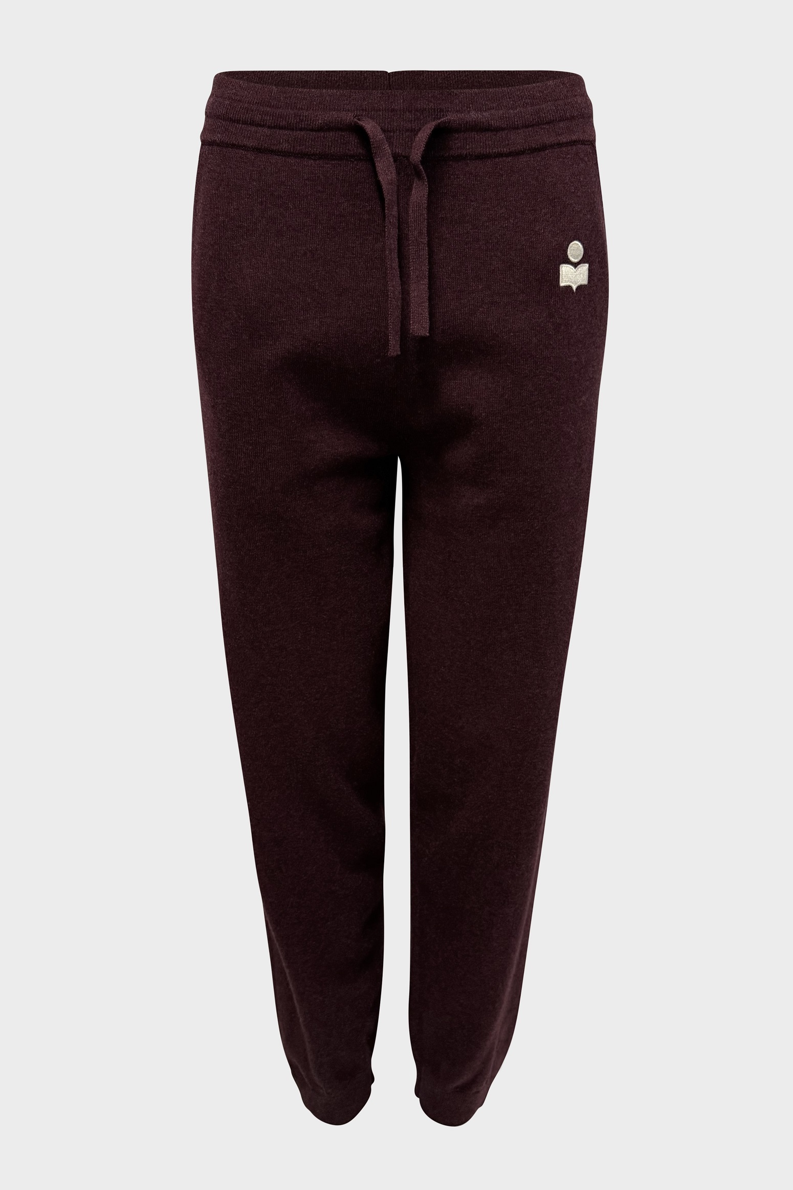 ISABEL MARANT ÉTOILE Knit Pant in Burgundy