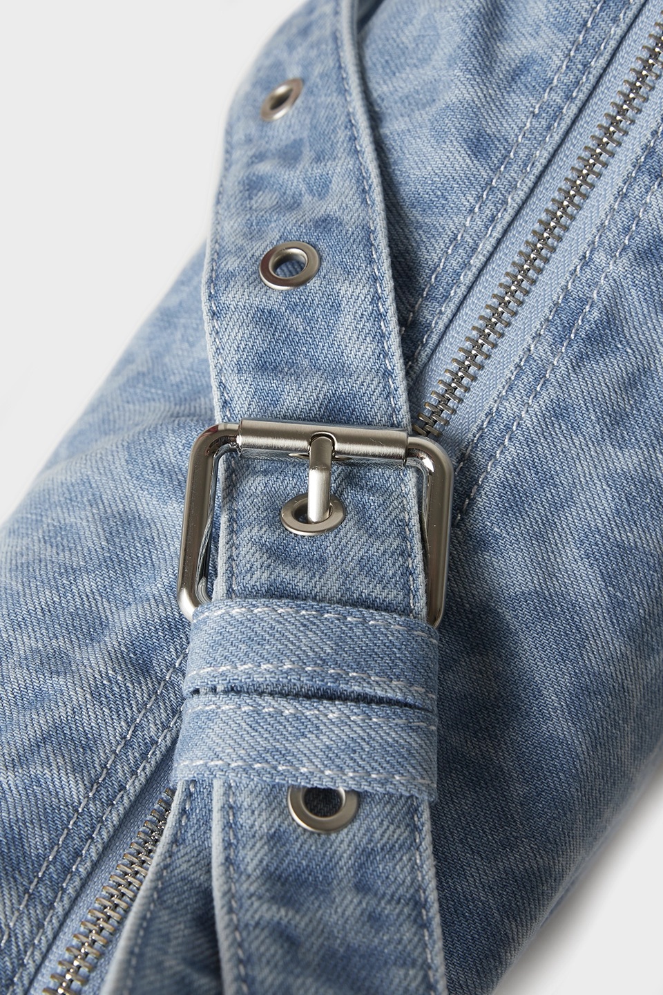 LALA BERLIN Gili Bag Printed Denim