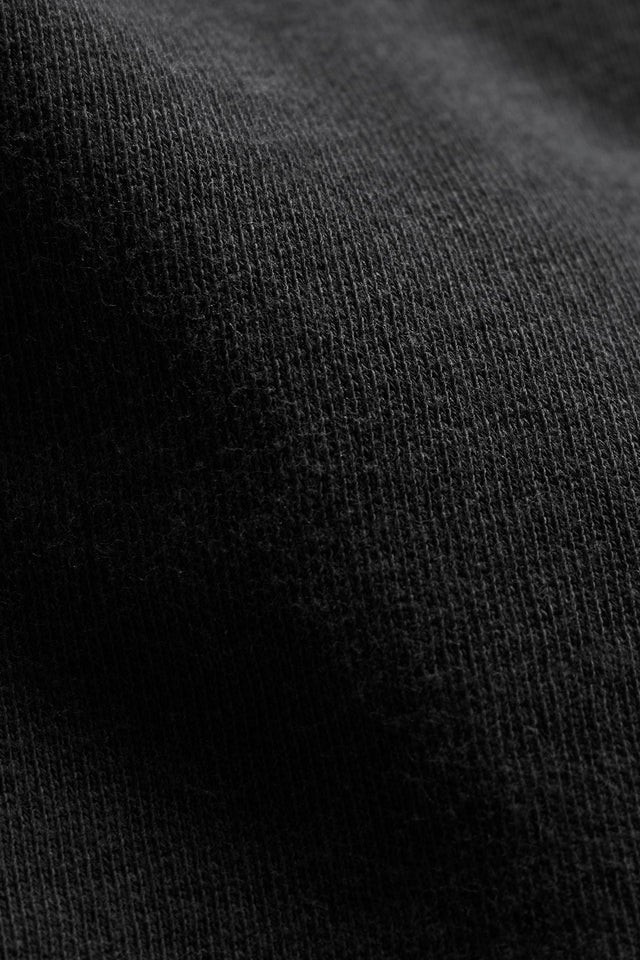 JAMES PERSE Vintage French Terry Zip Hoodie in Black