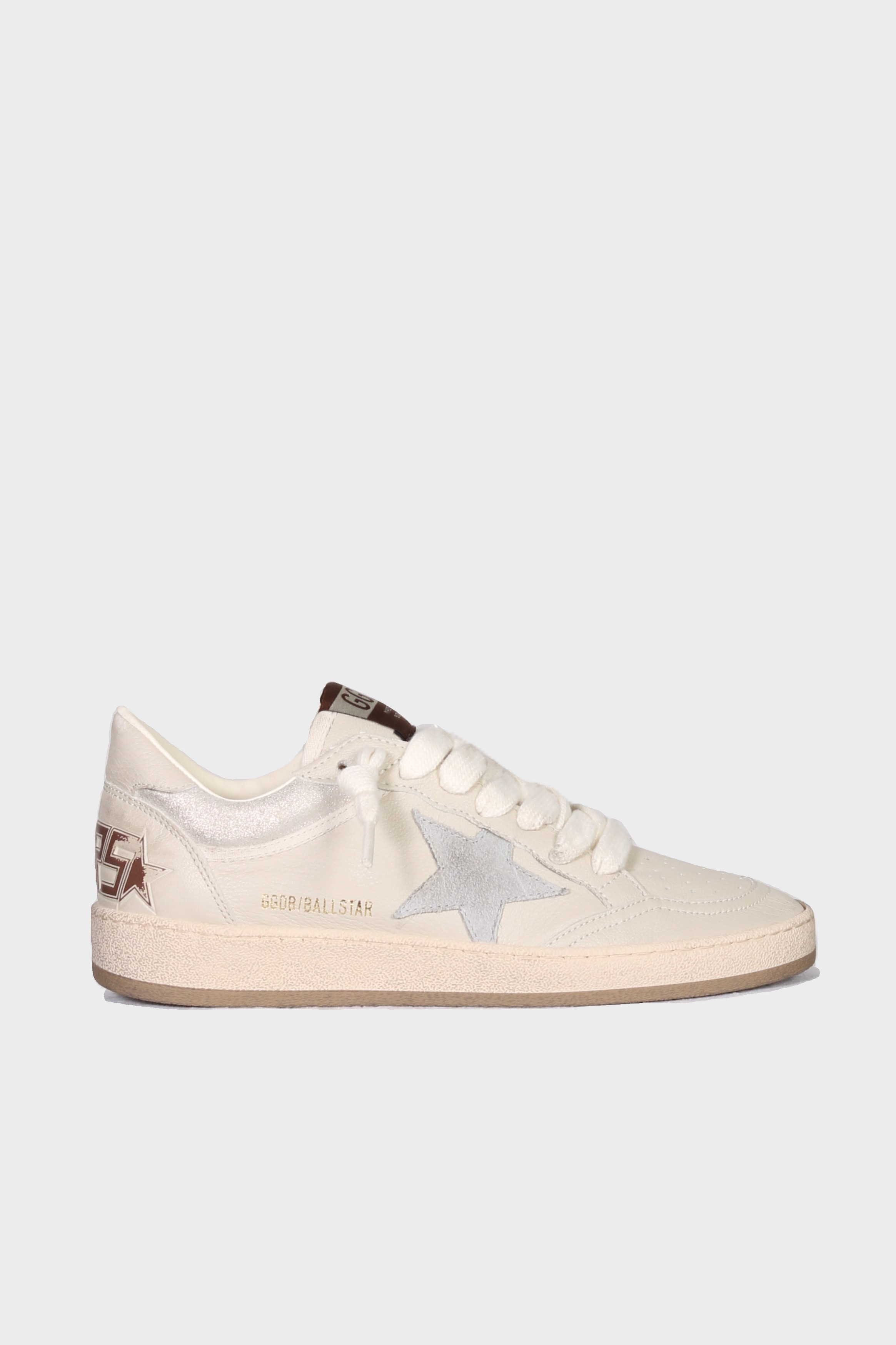GOLDEN GOOSE Ballstar in Taupe/Grey