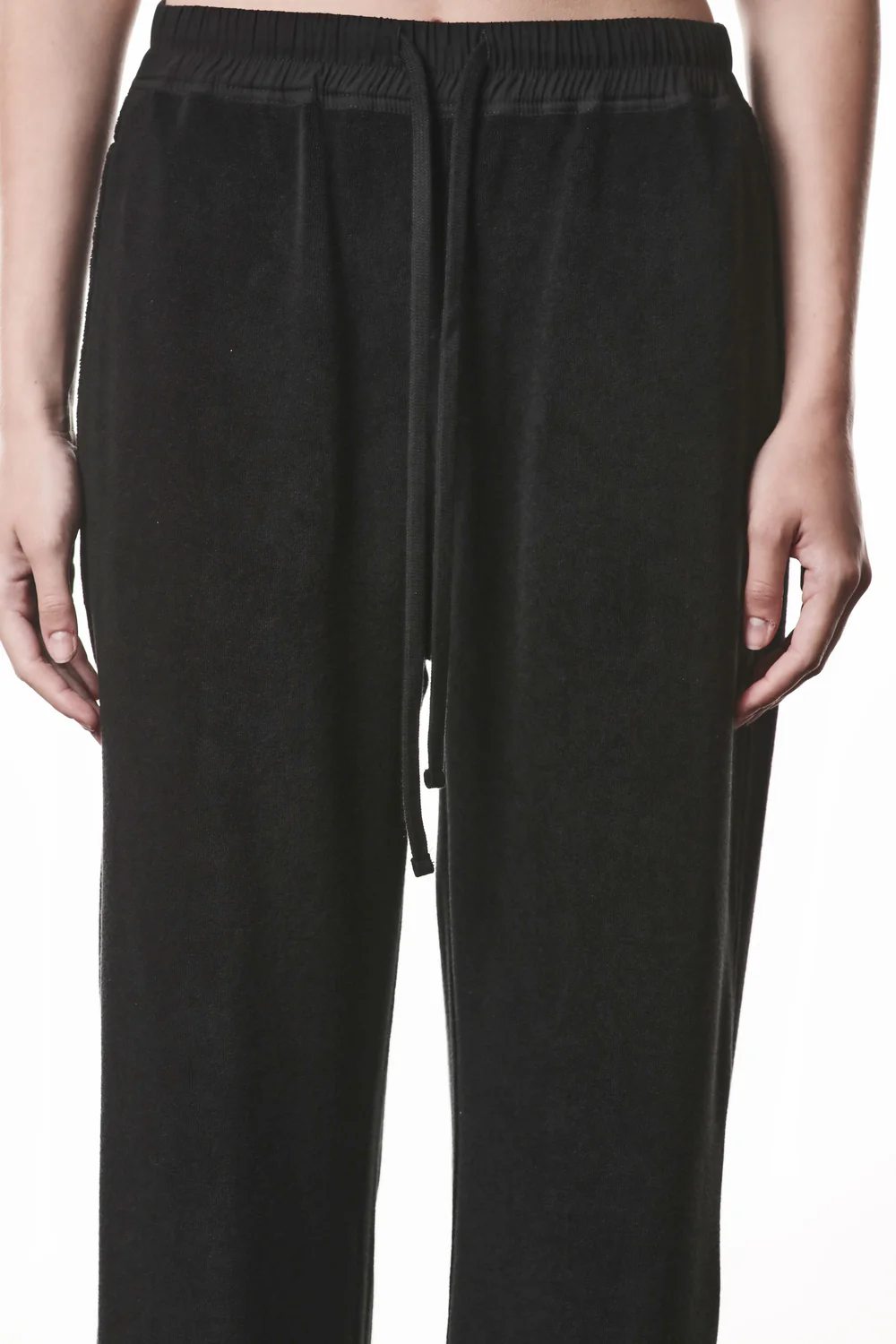 THOM KROM Terry Sweatpant in Black