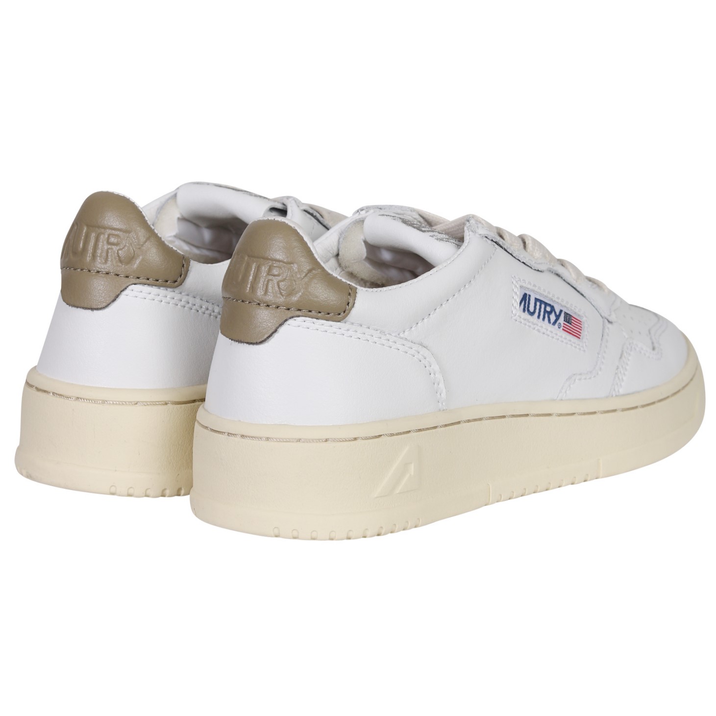 Autry Action Shoes White/Khaki 36