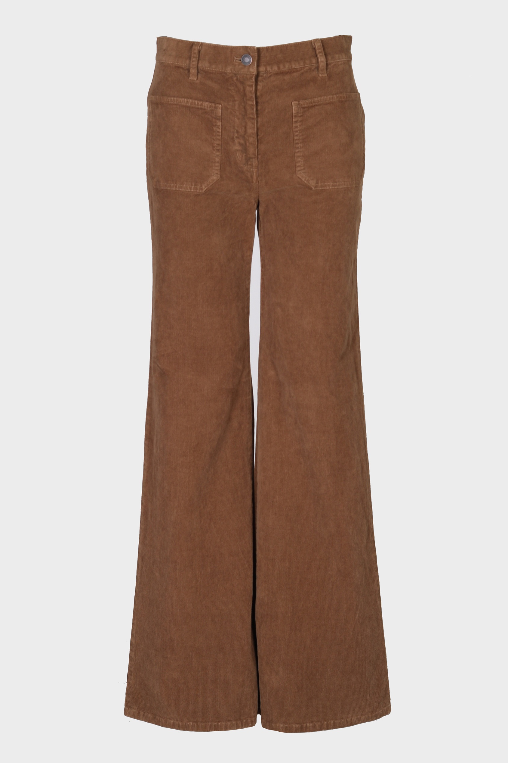 NILI LOTAN Florence Corduroy Pant in Hazelnut