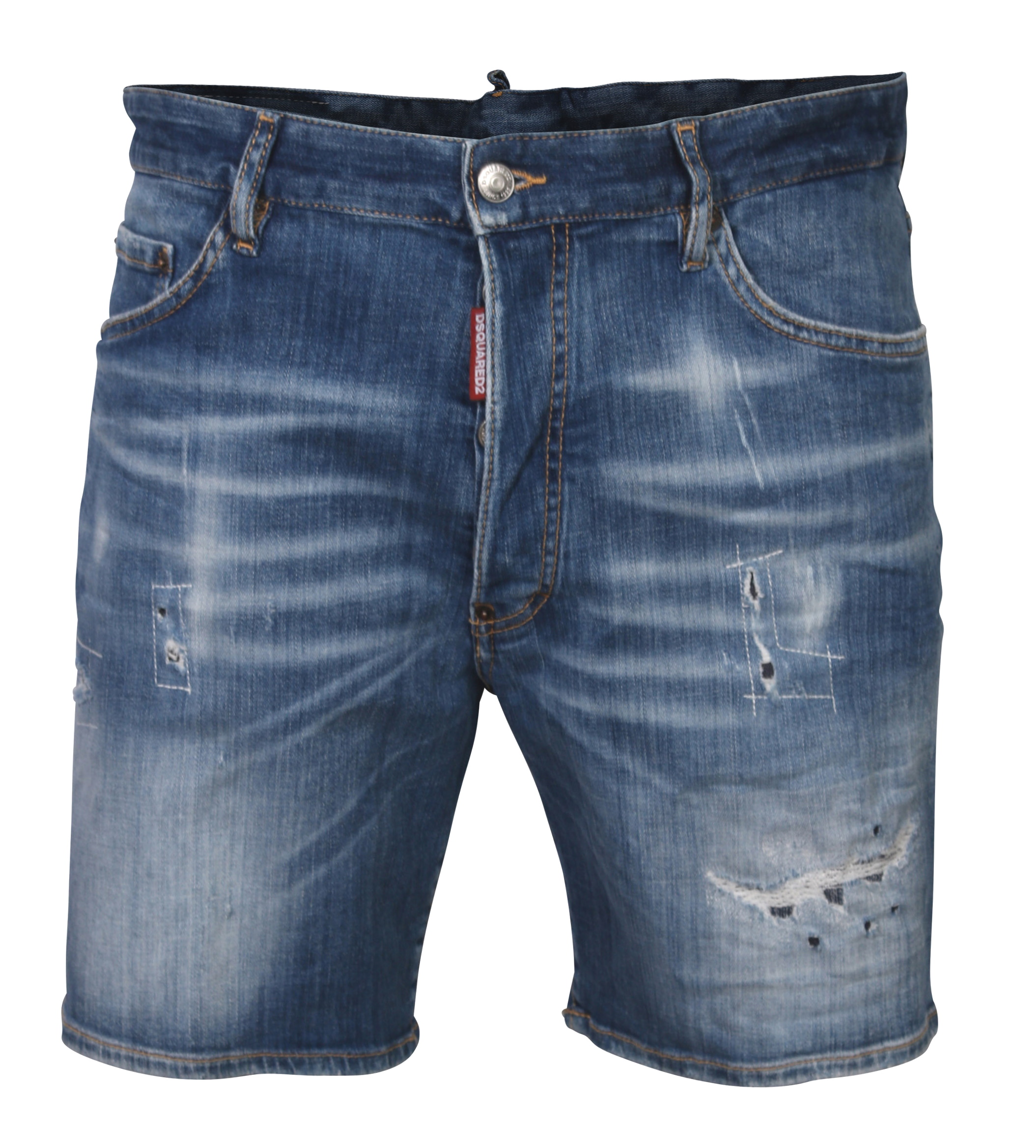 Dsquared Denim Shorts Blue washed
