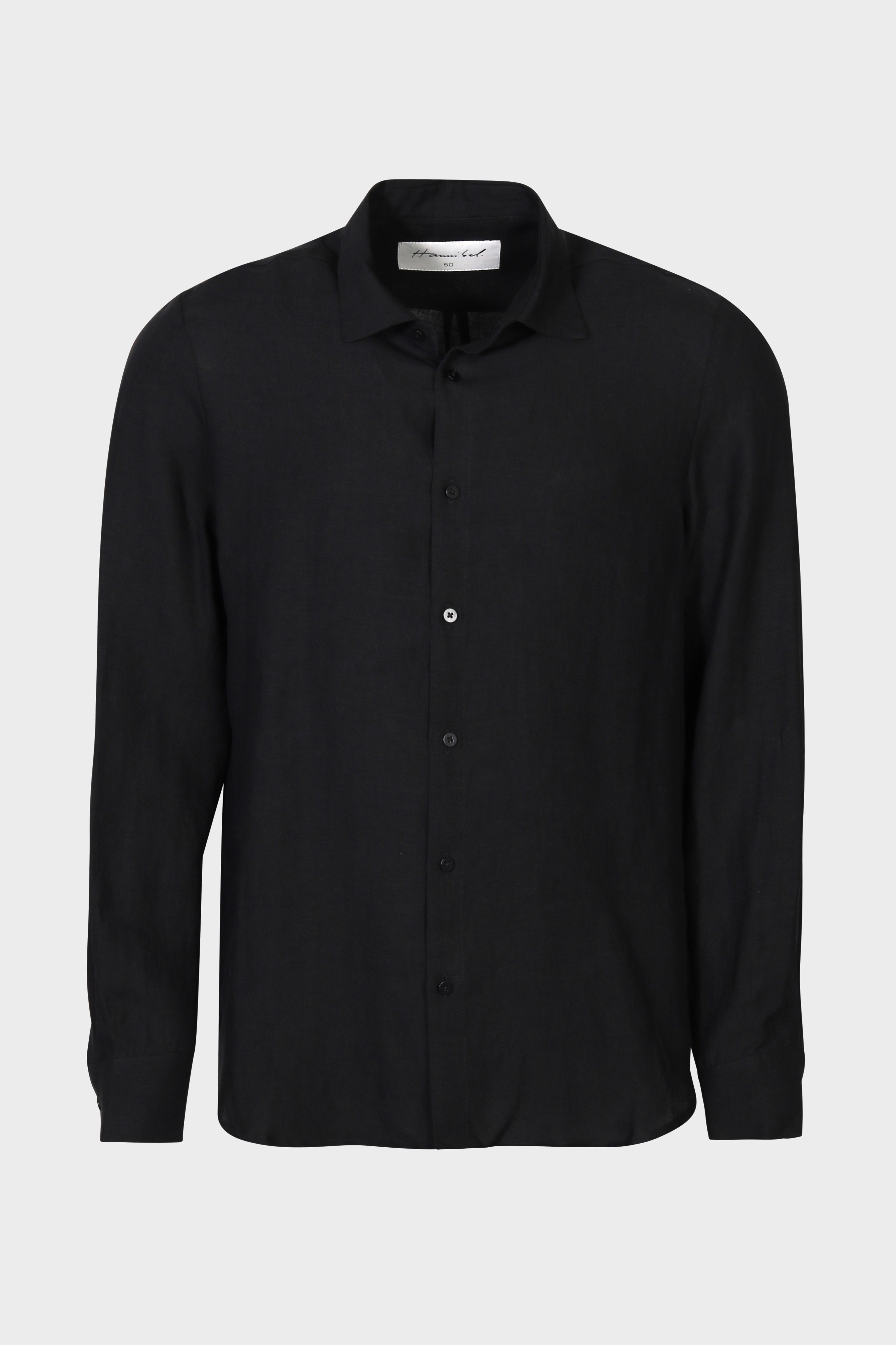 HANNIBAL. Shirt Jolle in Dark Grey 48