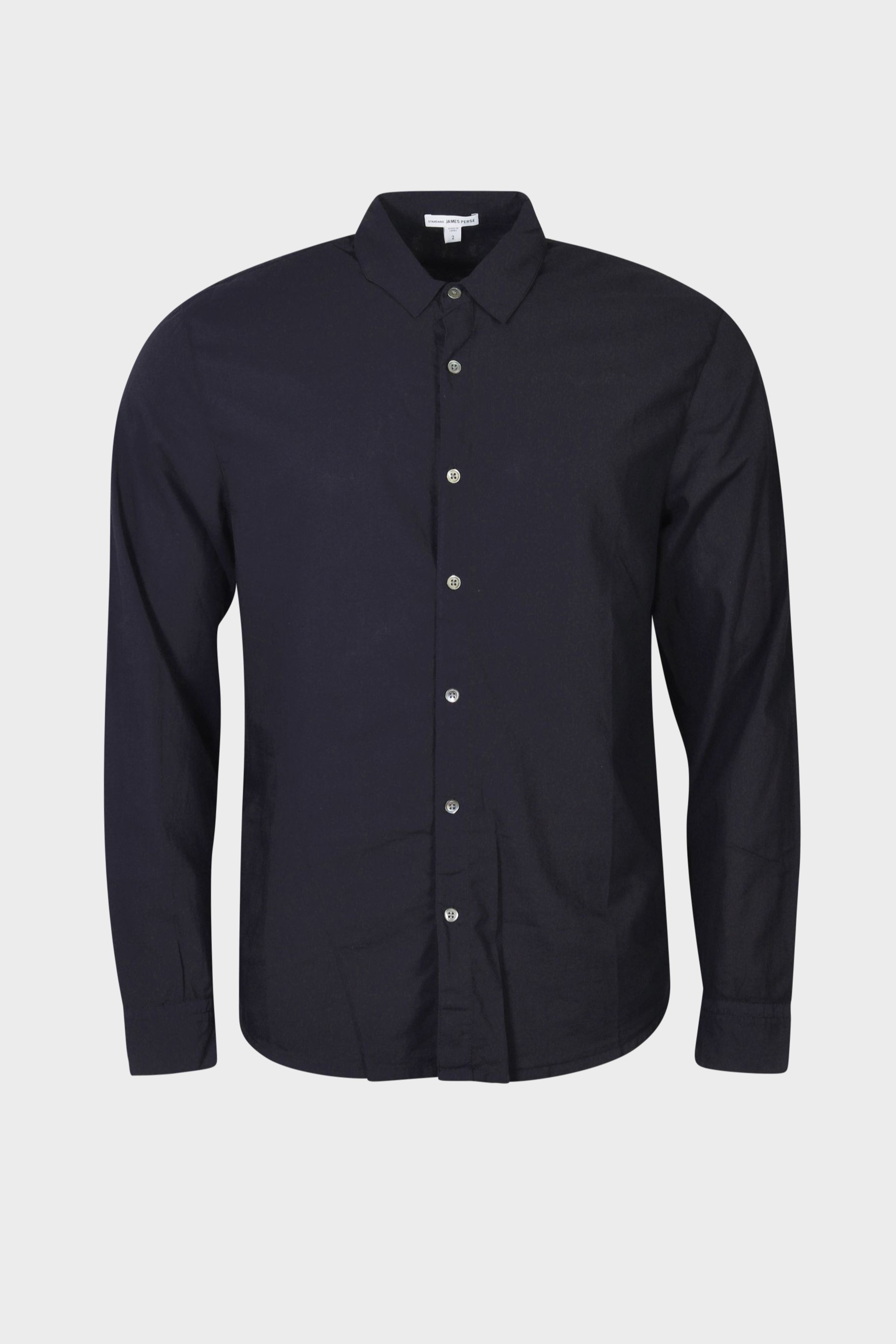 JAMES PERSE Standard Shirt in Navy JAMES PERSE Standard Shirt in Navy