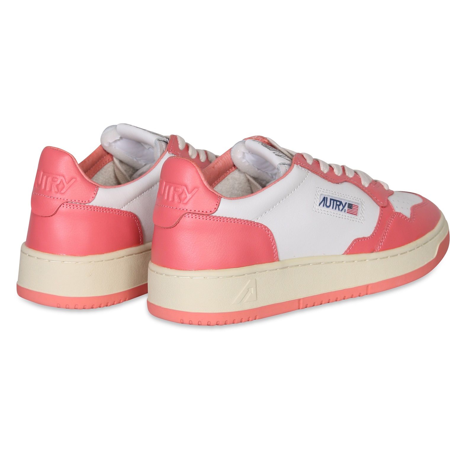 AUTRY ACTION SHOES Low Sneaker White/Tangerine 35