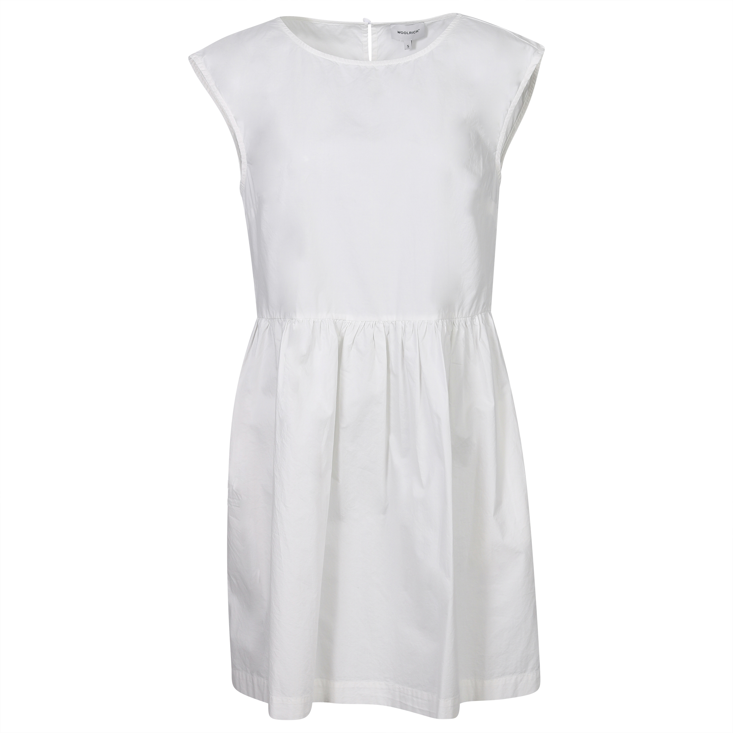 Woolrich Popeline Dress White