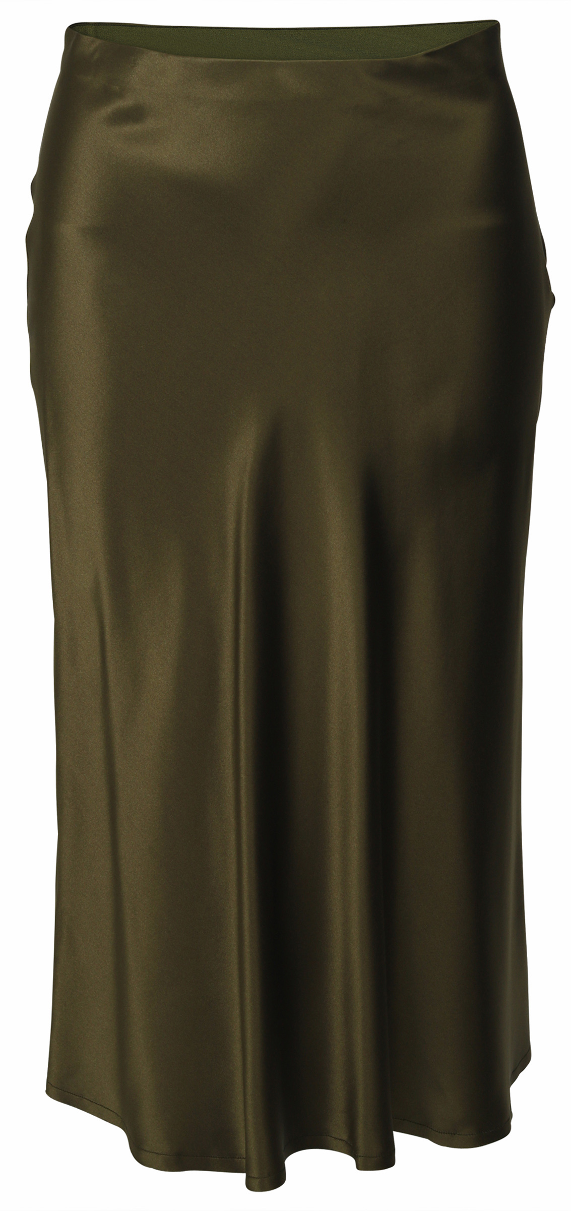Nili Lotan Silkskirt Lane Armygreen