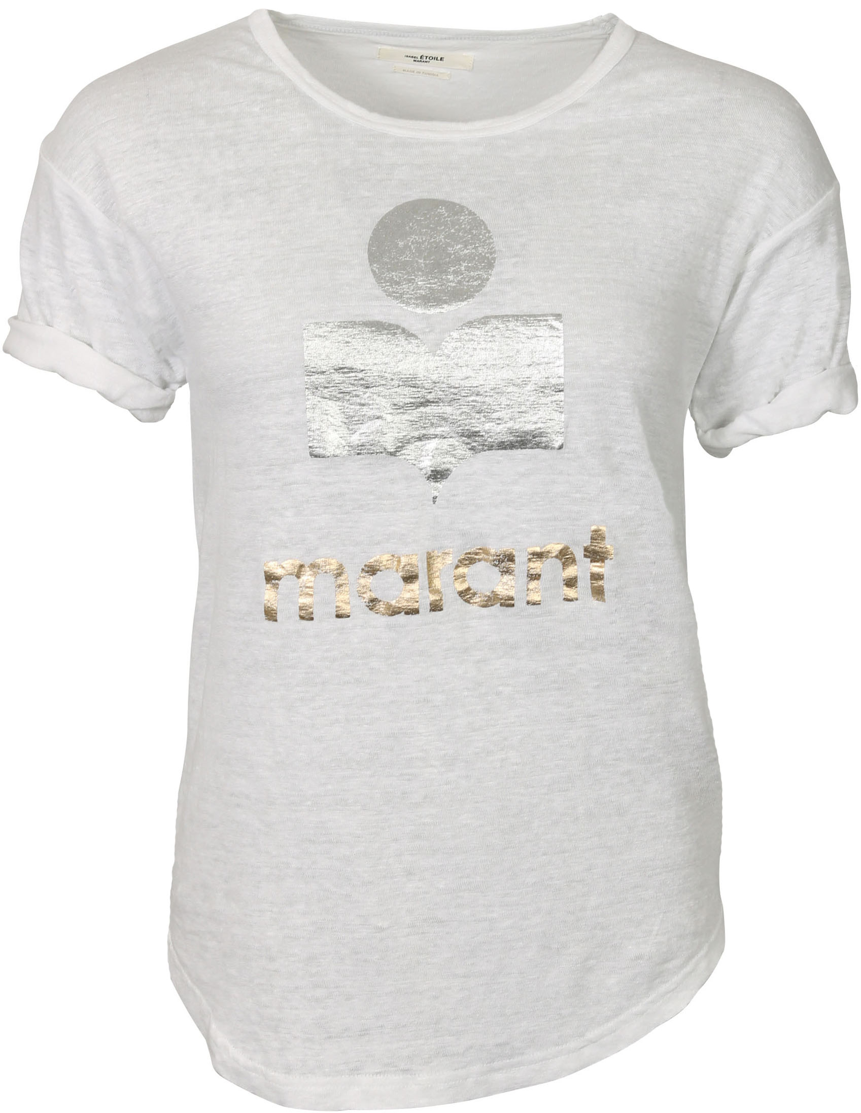 Isabel Marant Etoile T-Shirt Koldi White/Silver