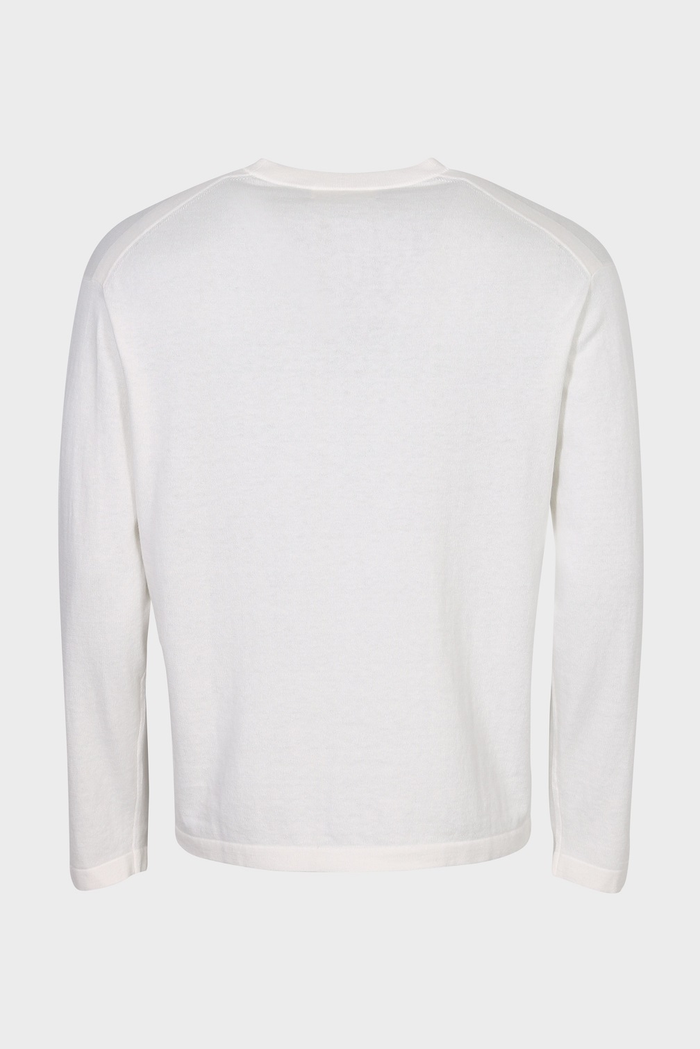 LISA YANG Brendan Cotton Cashmere Pullover in Off White