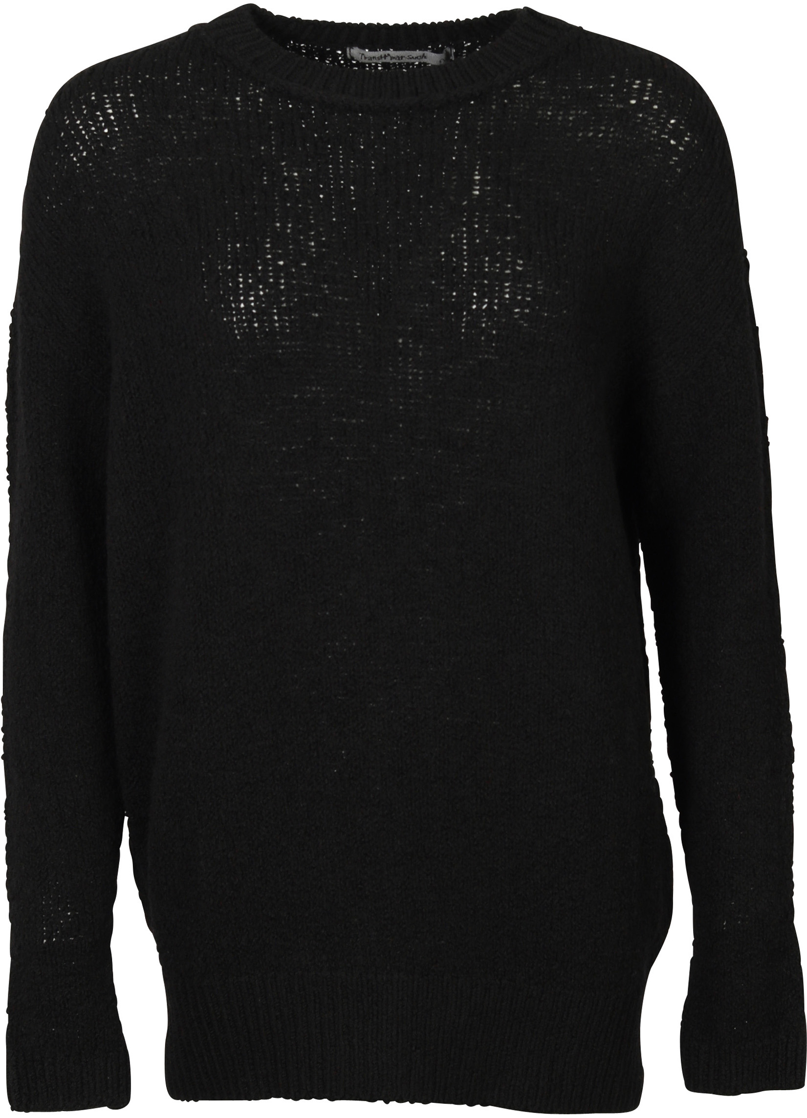 Transit Par Such Pullover Round Neck Black