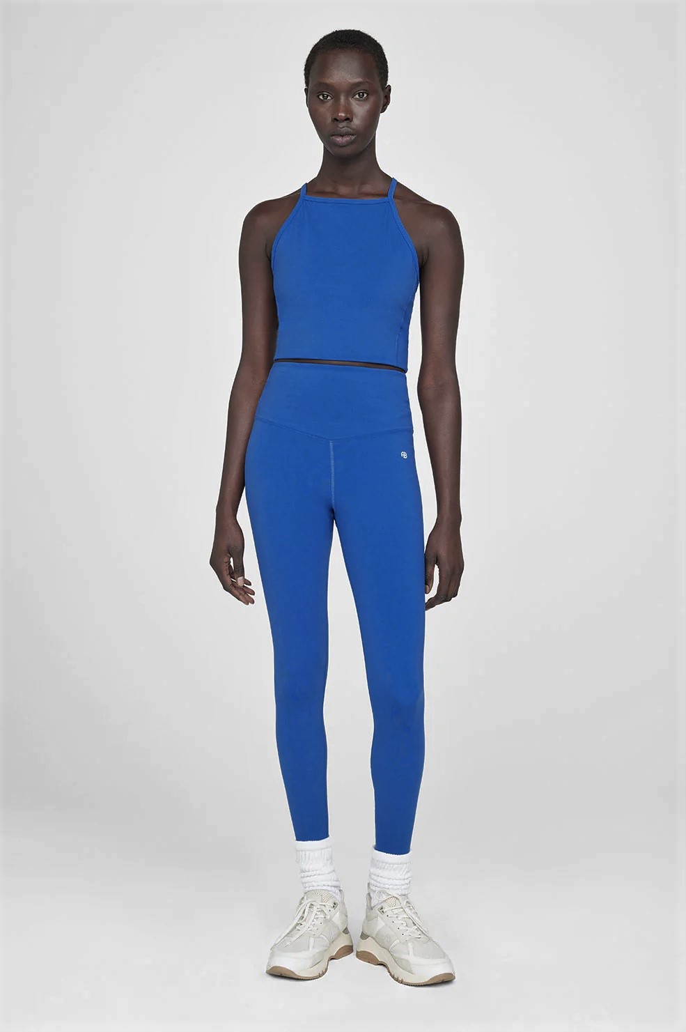 Anine Bing Blake Legging in Electric Blue