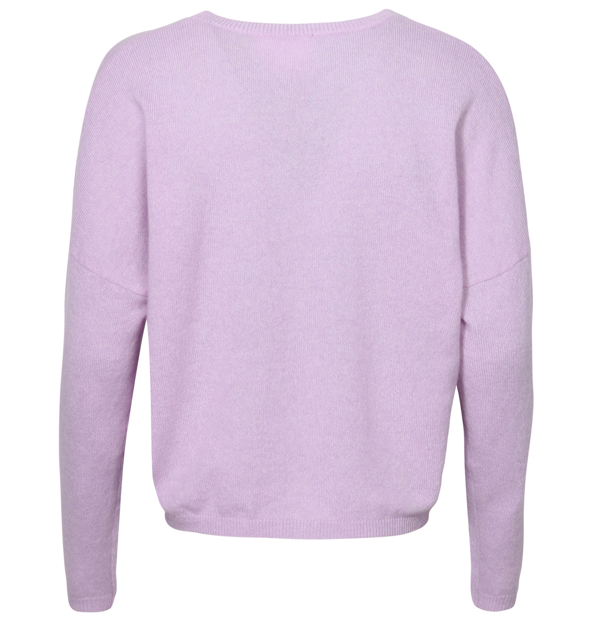 ABSOLUT CASHMERE Round Neck Sweater Kaira in Light Lilac XS