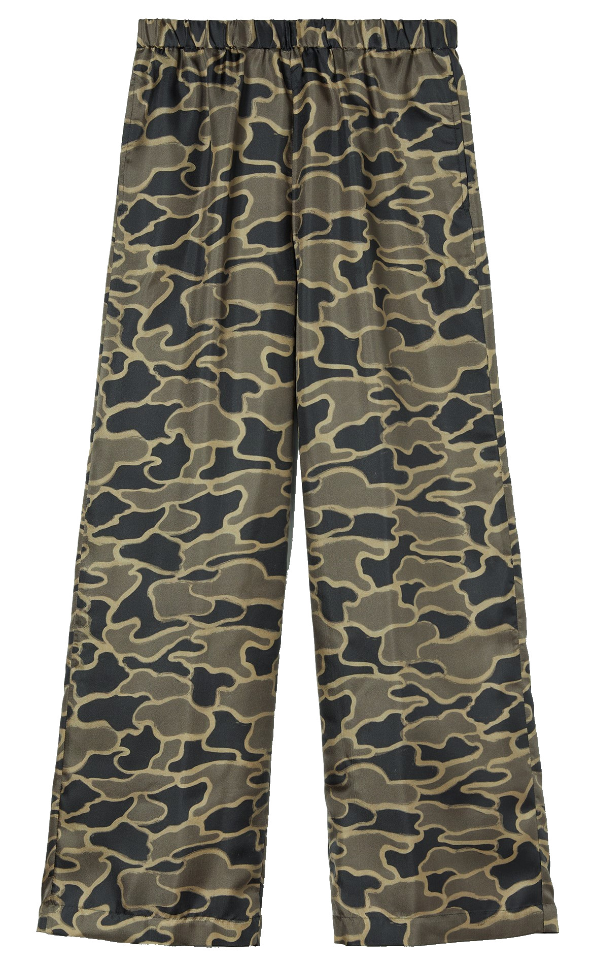 ASPESI Silk Trouser in Camo