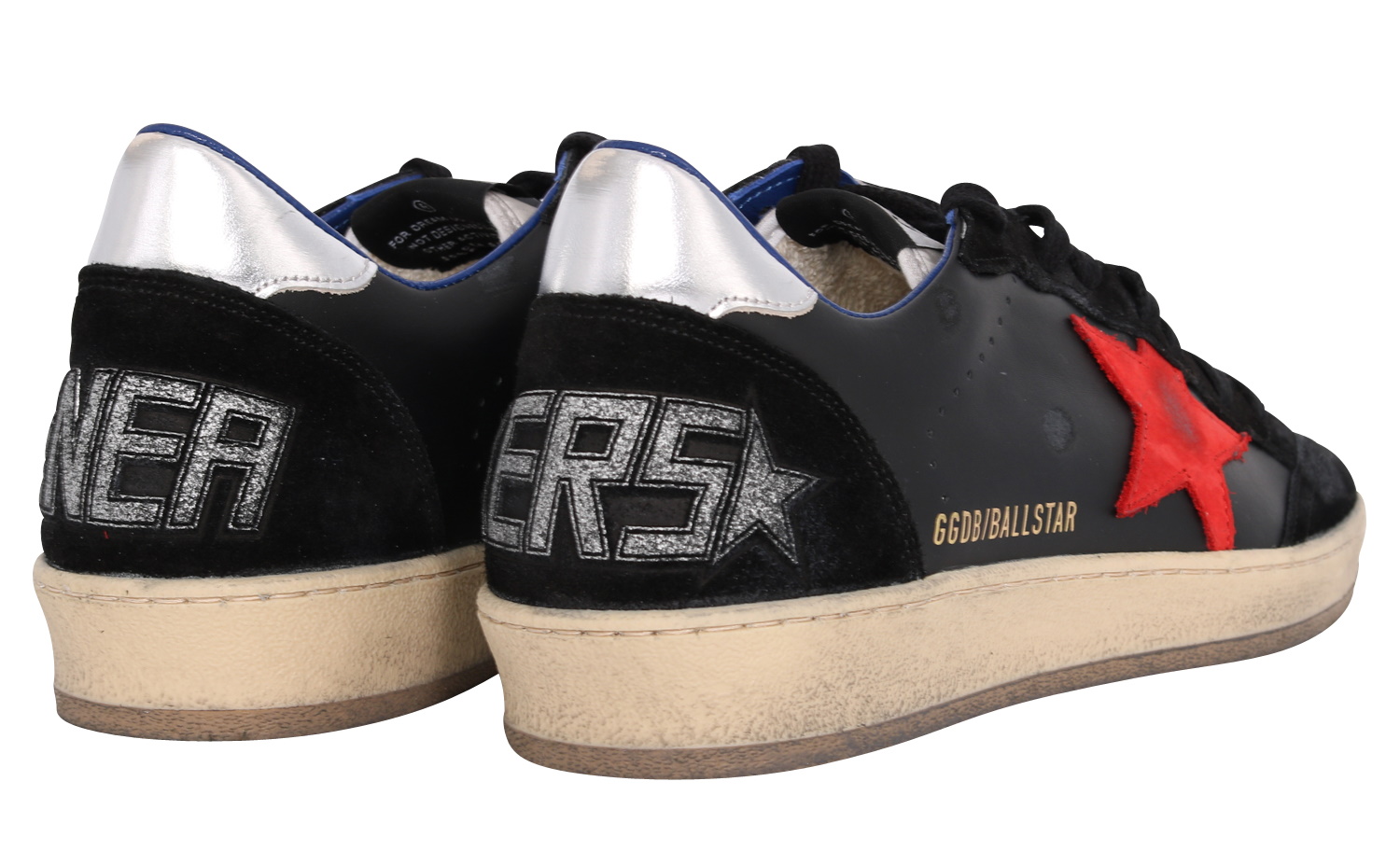 Golden Goose Sneaker Ballstar Black/Red