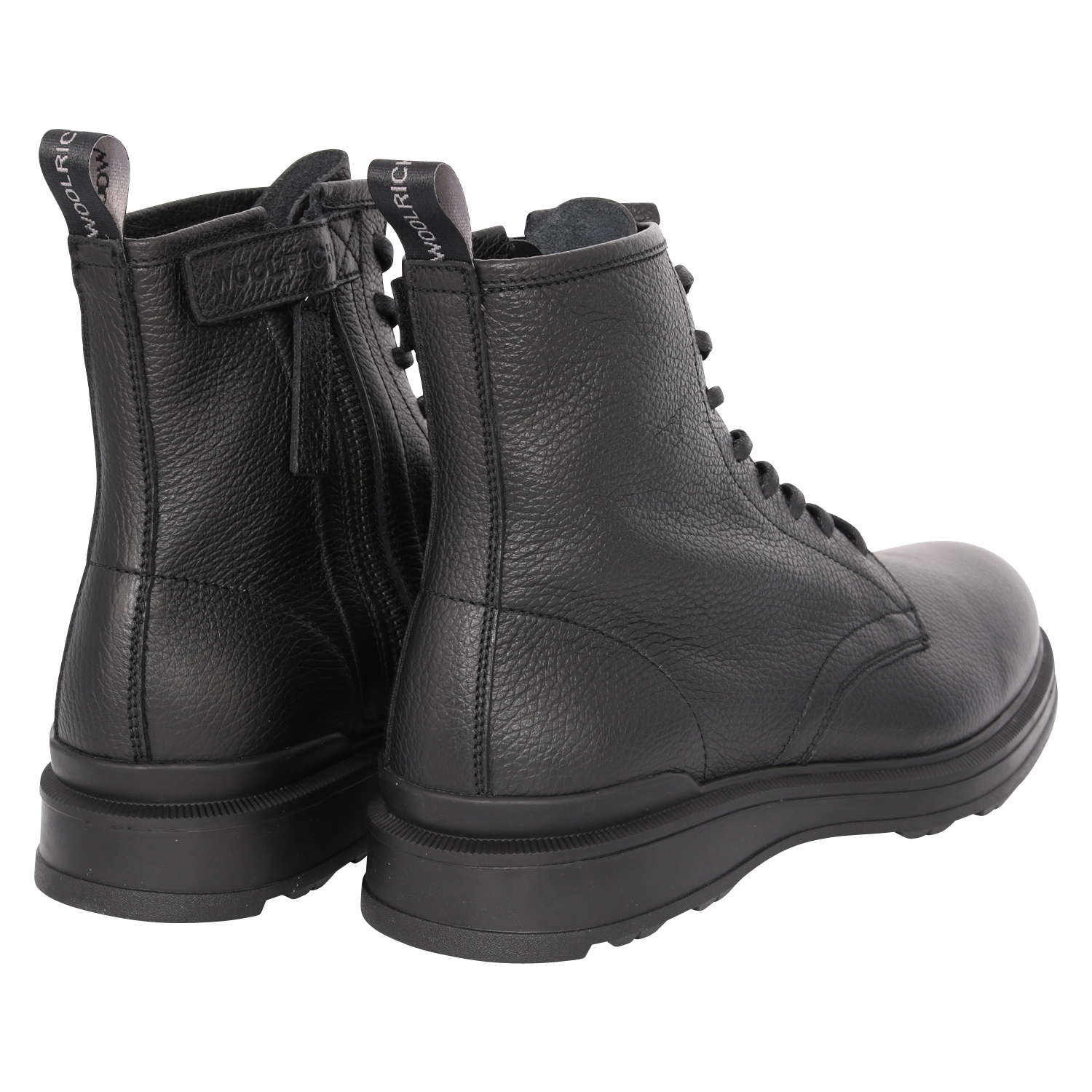 Woolrich Combat City Boots Blubber Black