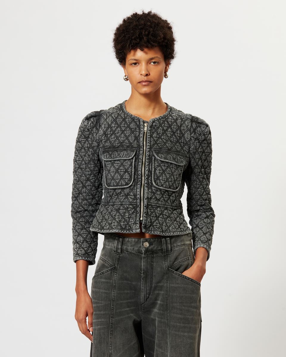 ISABEL MARANT ÉTOILE Deliona Jacket in Dark Grey FR36 / DE34