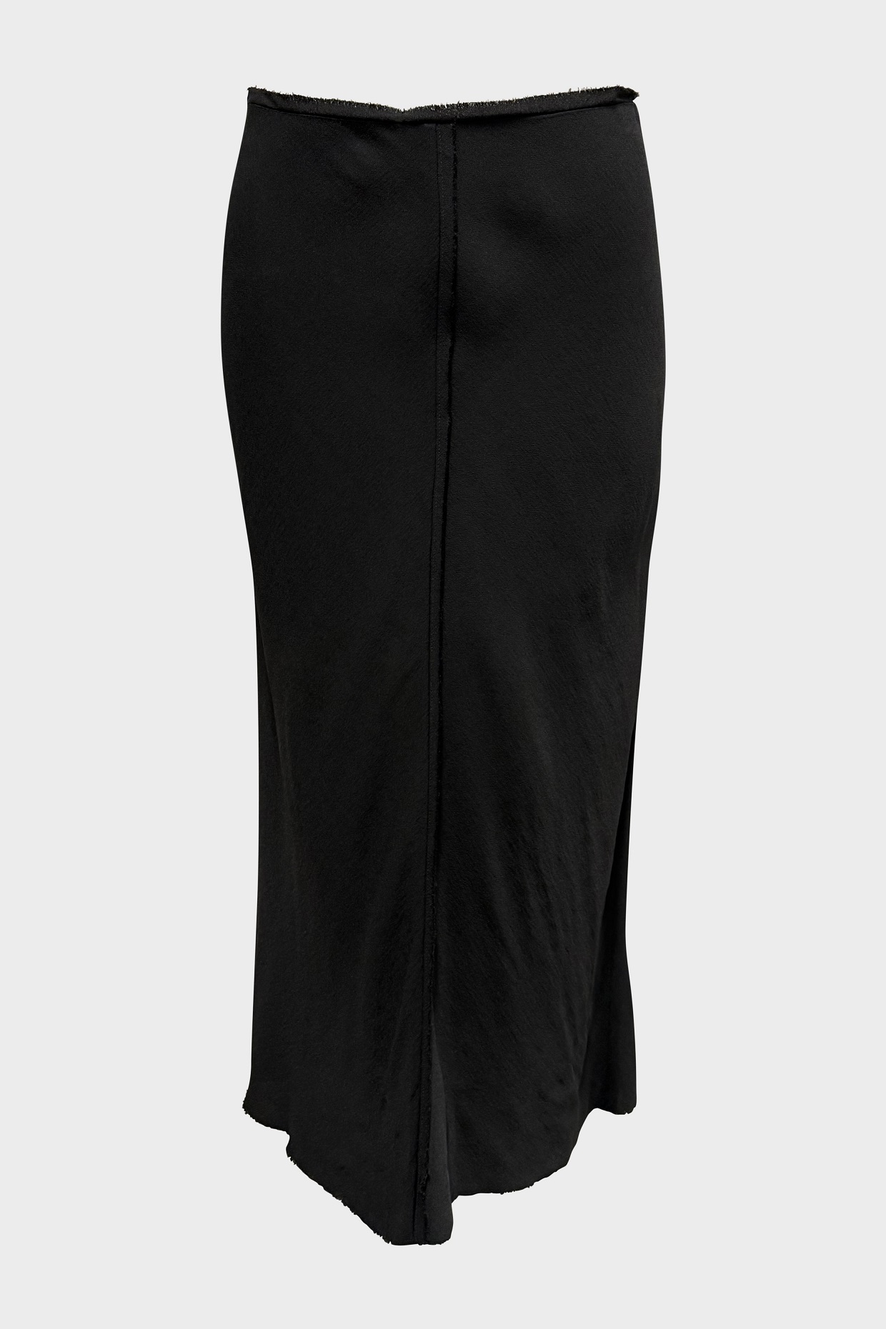 AMI PARIS Midi Skirt in Anthracite