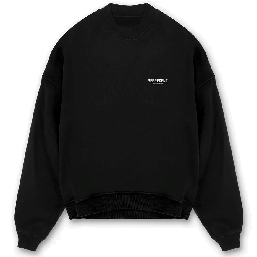 REPRESENT Owners Club Sweater in Black S