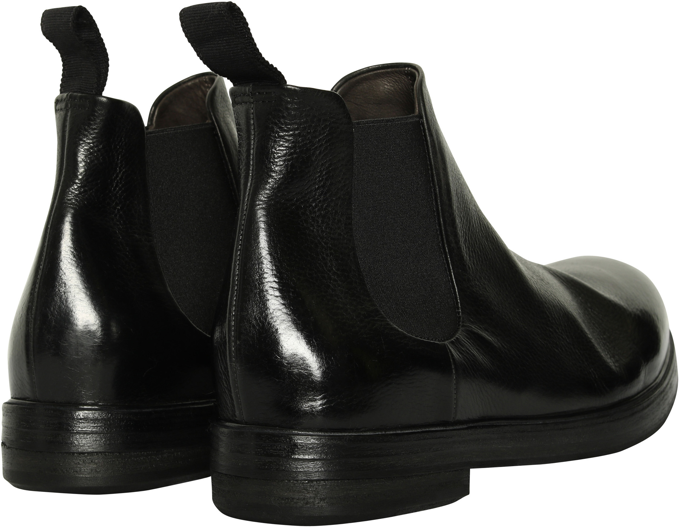 Marsèll Chelsea Boots Black Calf Leather