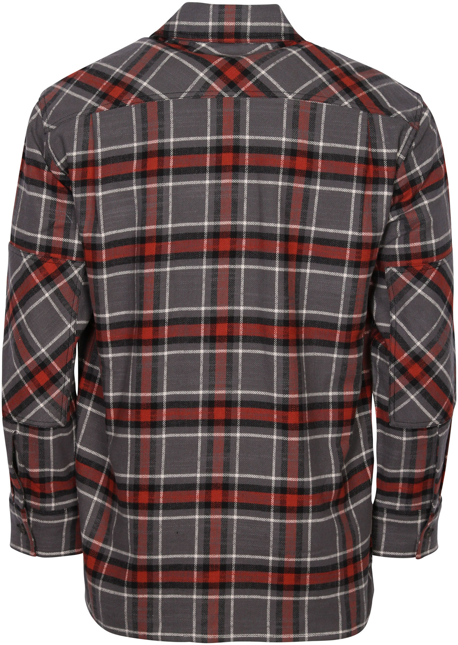 Acne Studios Check Overshirt Salak Flannel Face Grey/Red L