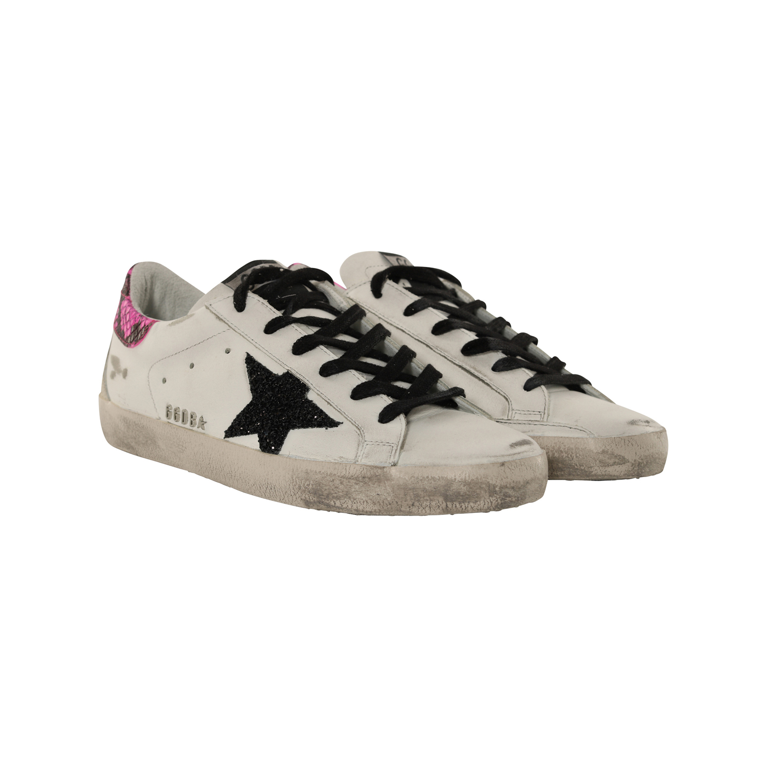 Golden Goose Sneaker Superstar White/Fuxia