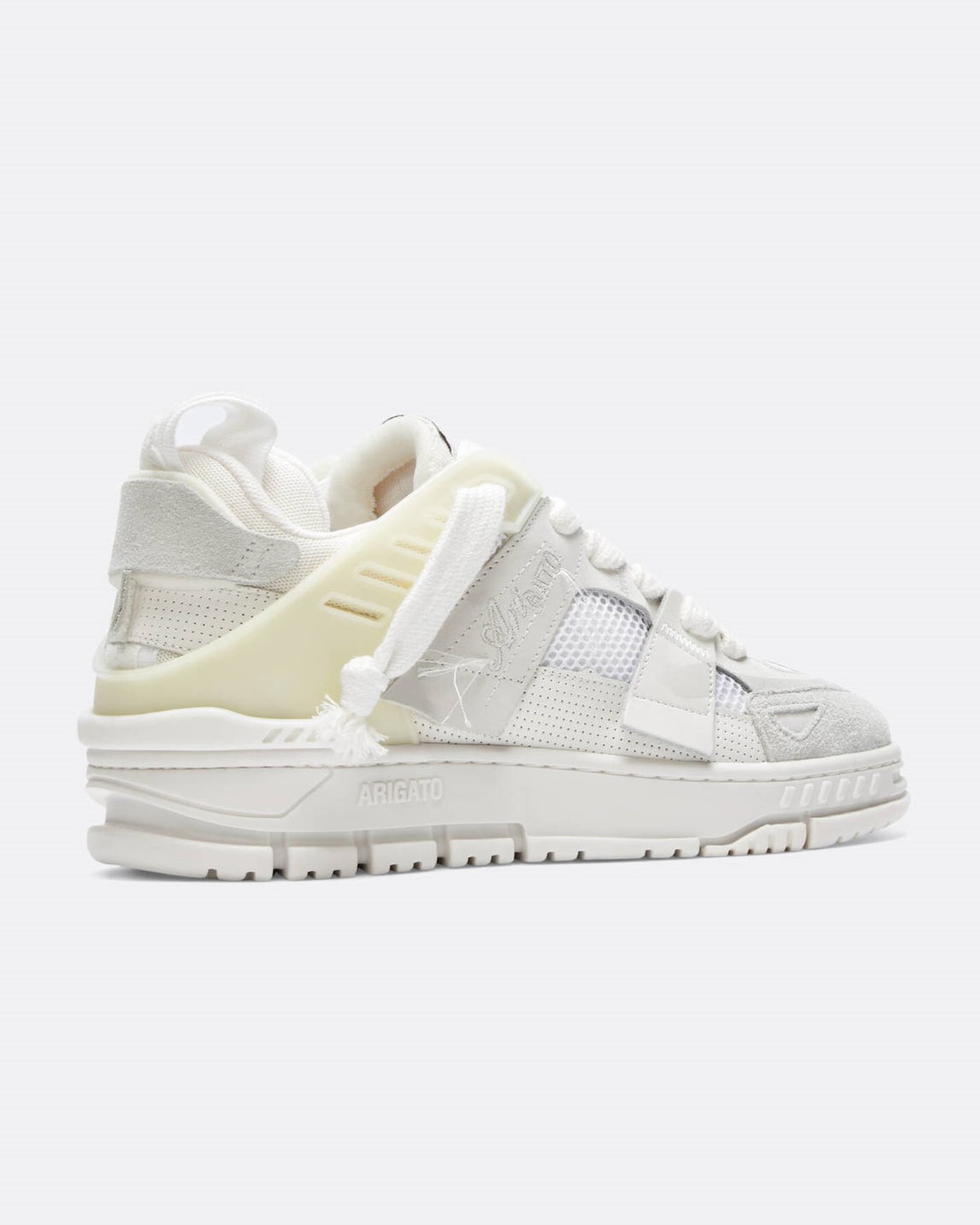 AXEL ARIGATO Area Patchwork Sneaker in White/White 41