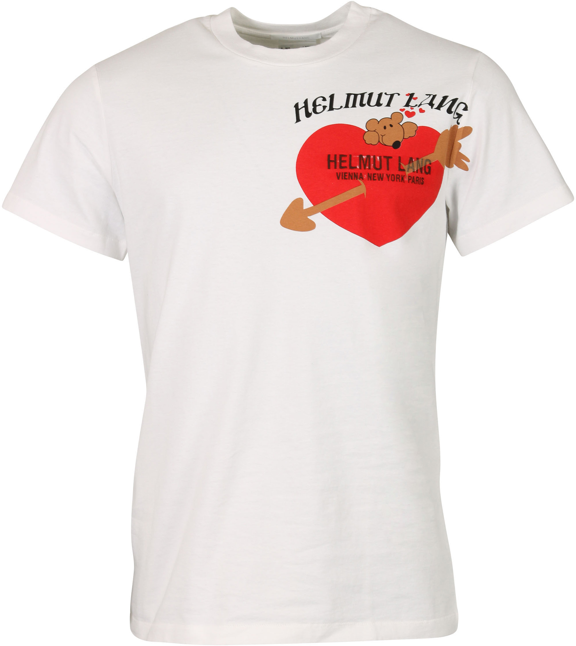 Helmut Lang T-Shirt Off White Printed M