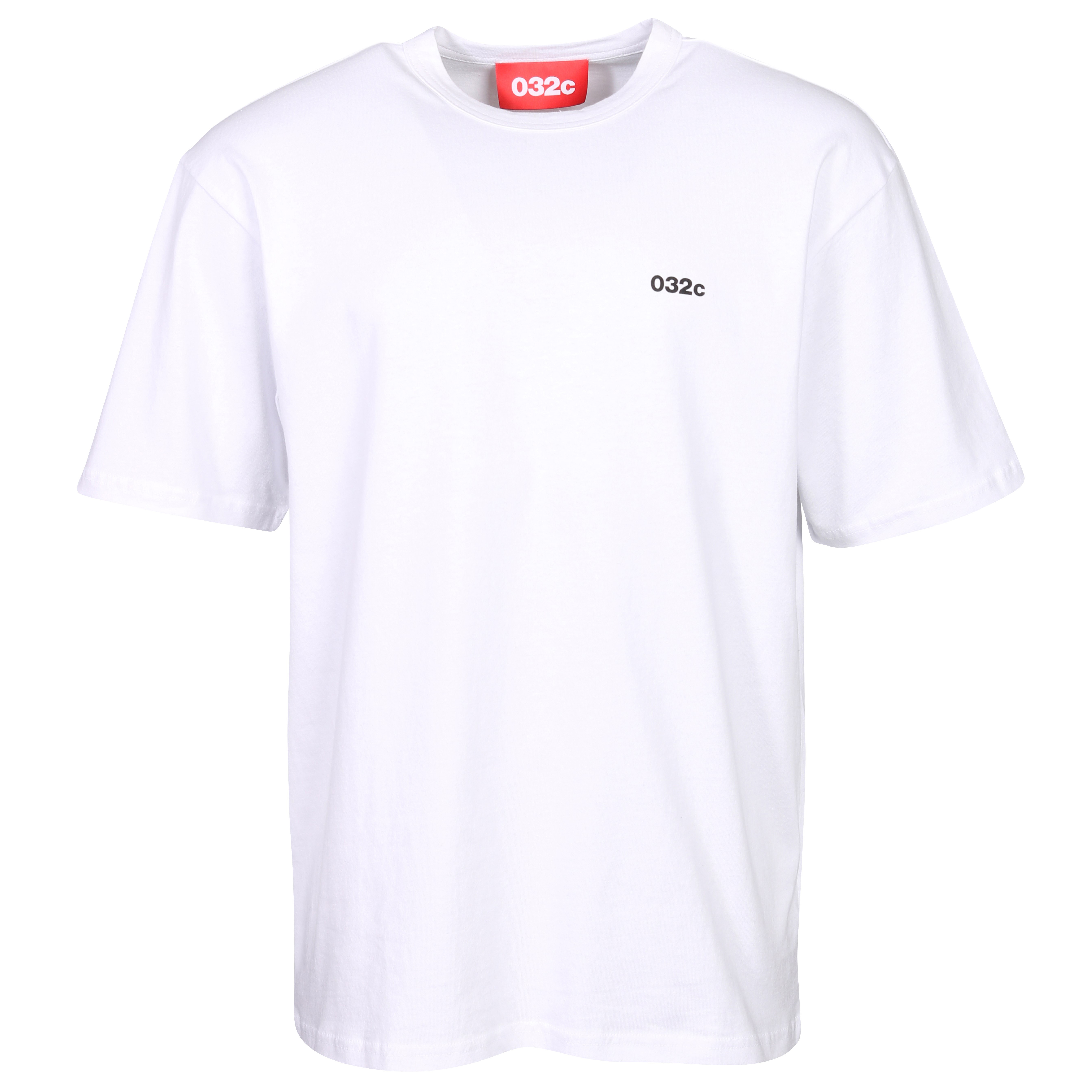 032c Rorschach Backprint T-Shirt in White S