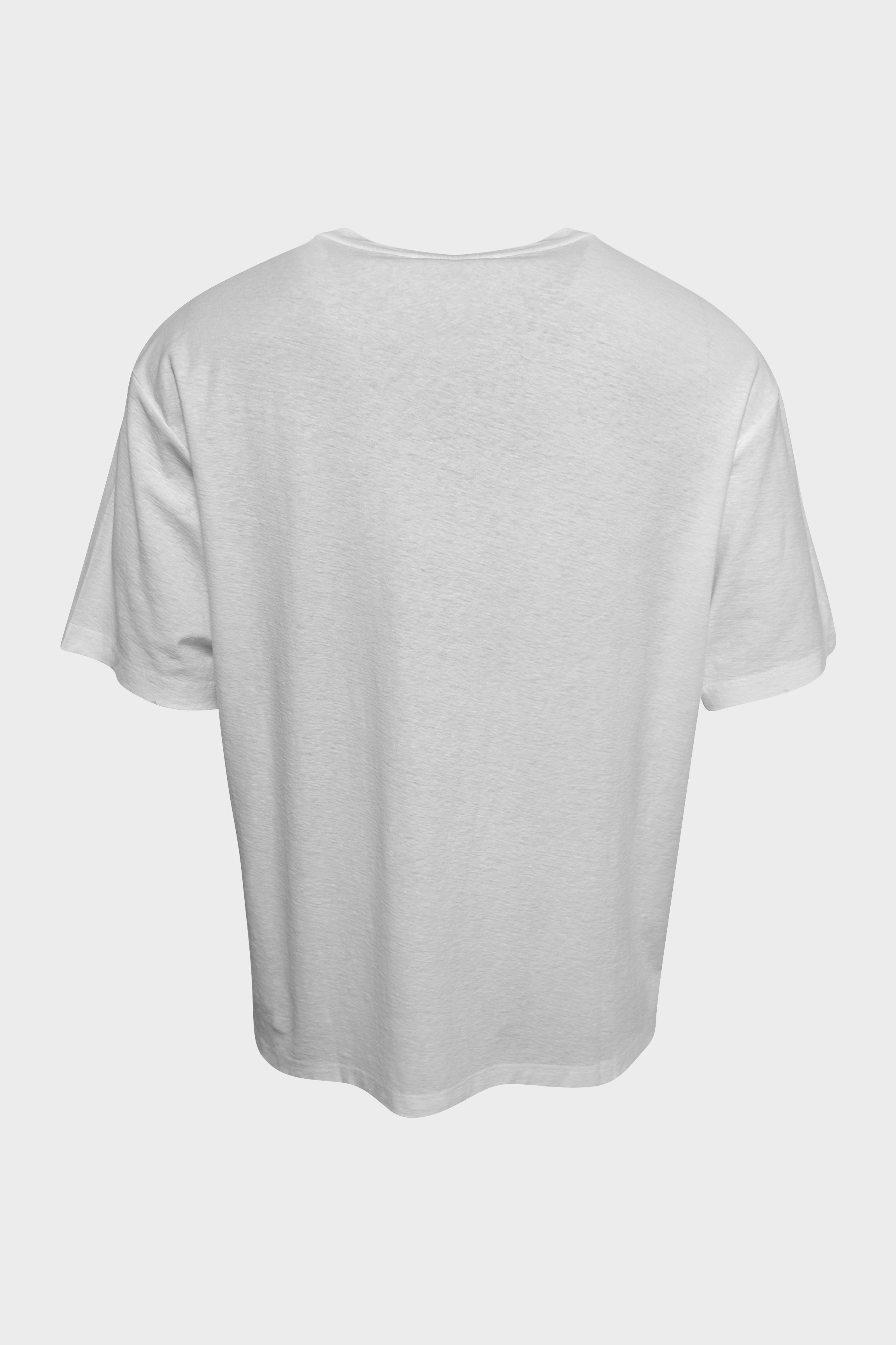 ACNE STUDIOS Loose Fit Logo T-Shirt in Off White